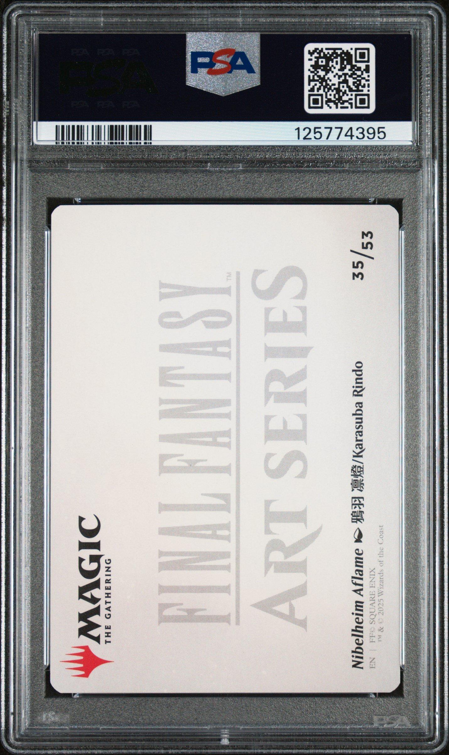 2025 Magic The Gathering Final Fantasy Art Series 35 Nibelheim