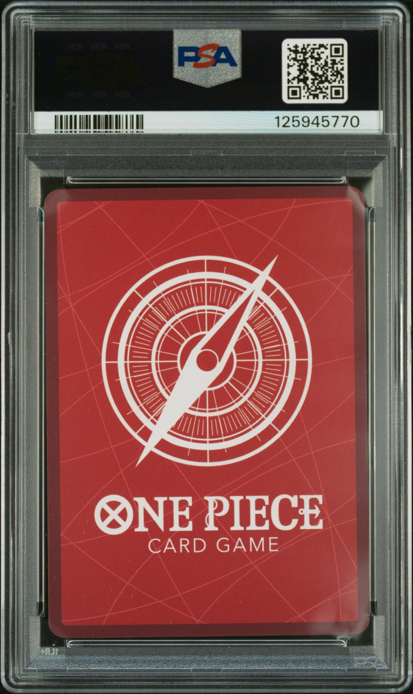2025 One Piece Promos 001 Shanks Psa Magazine Exclusive PSA 10