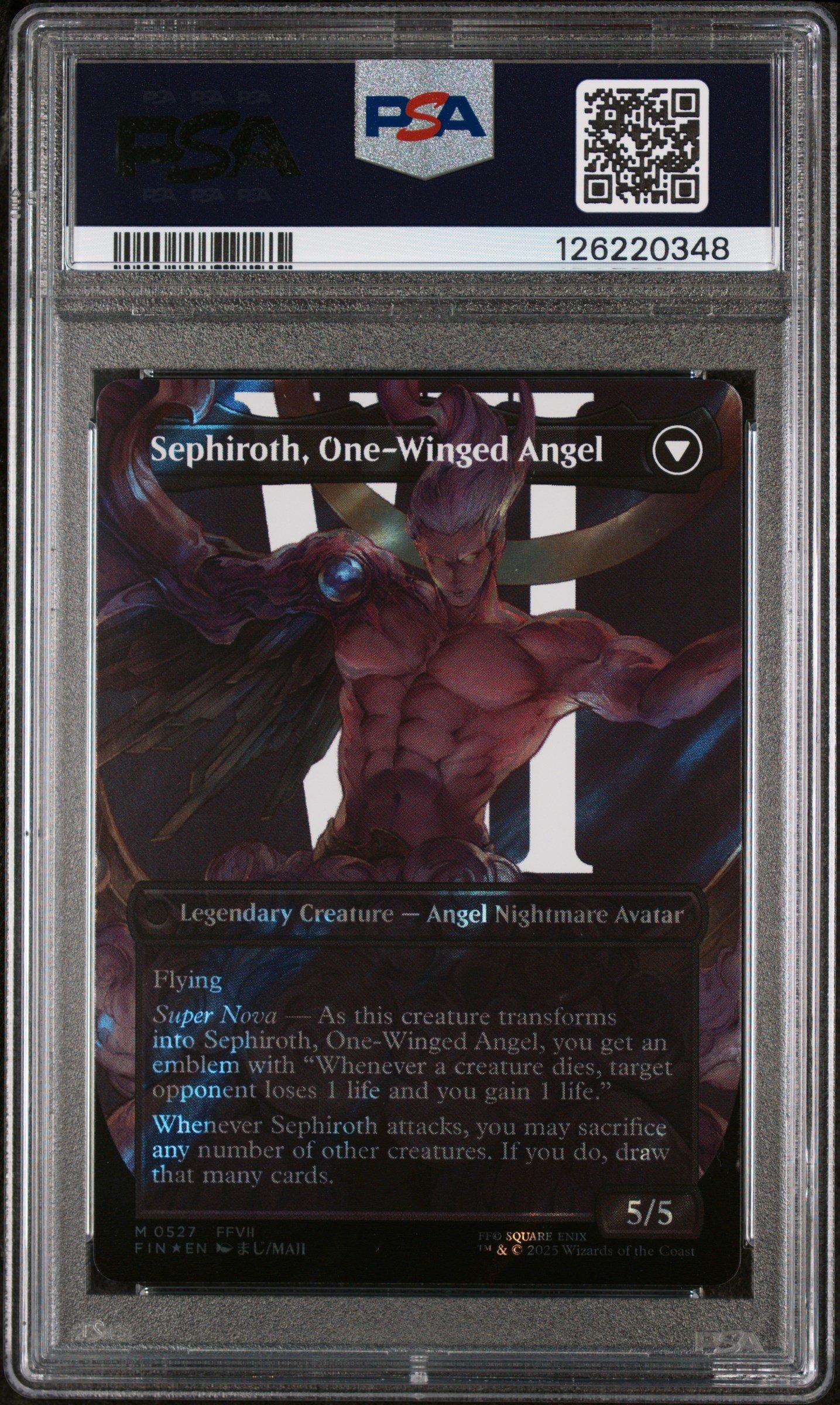 2025 Magic The Gathering Final Fantasy 0527 Sephiroth, Fabled