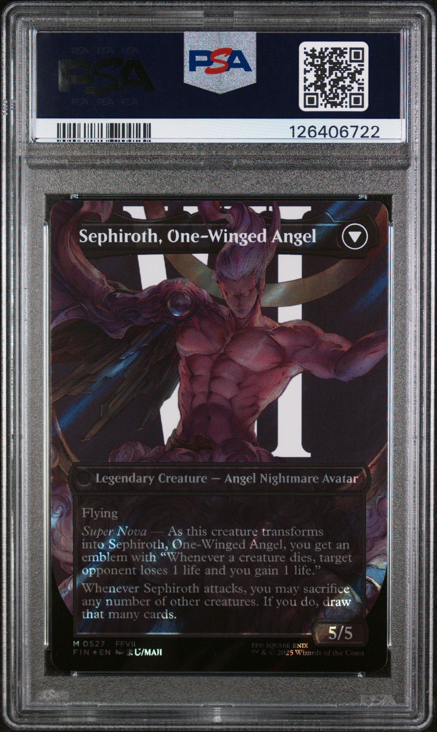 2025 Magic The Gathering Final Fantasy 0527 Sephiroth, Fabled