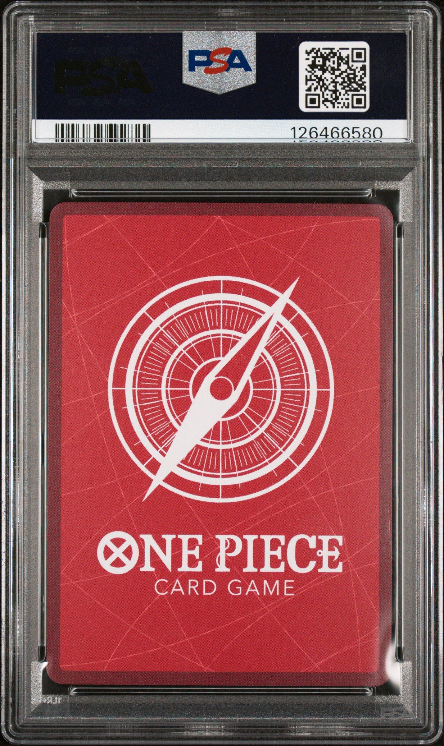 2025 One Piece Promos 001 Shanks Psa Magazine Exclusive PSA