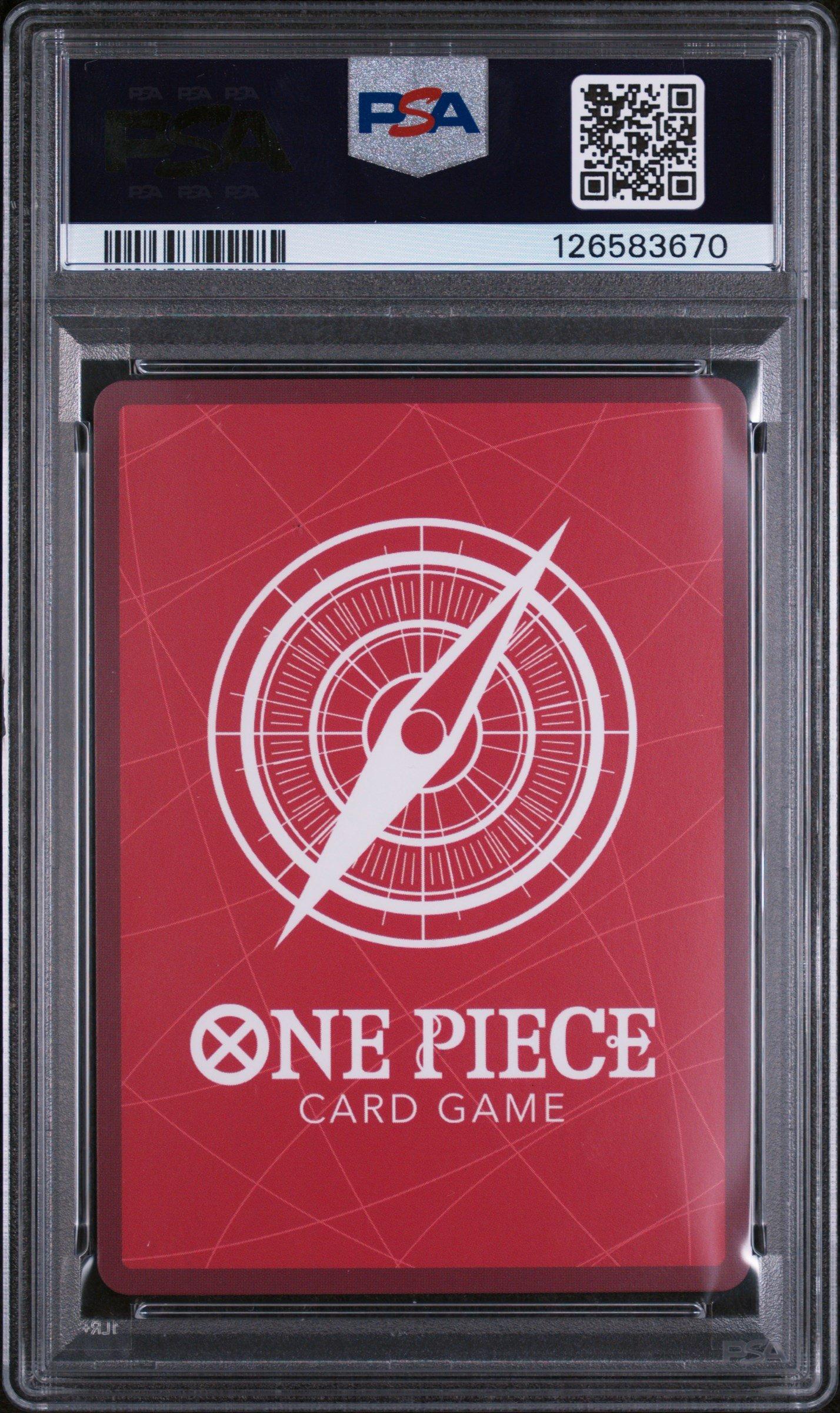 2025 One Piece Promos 001 Shanks Psa Magazine Exclusive PSA 10