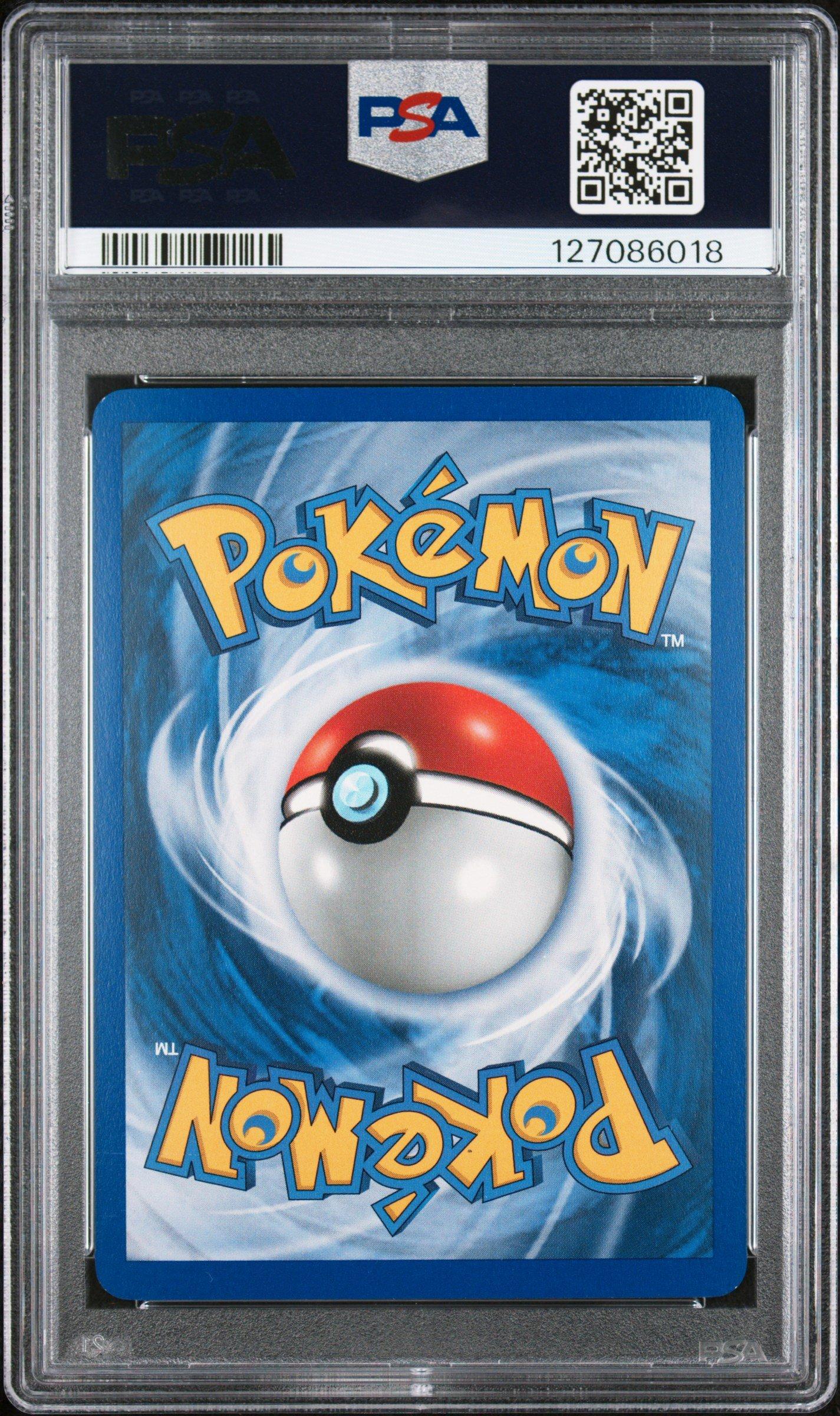 2002 Pokemon Expedition 45 Fearow-reverse Foil PSA 8 Graded Card