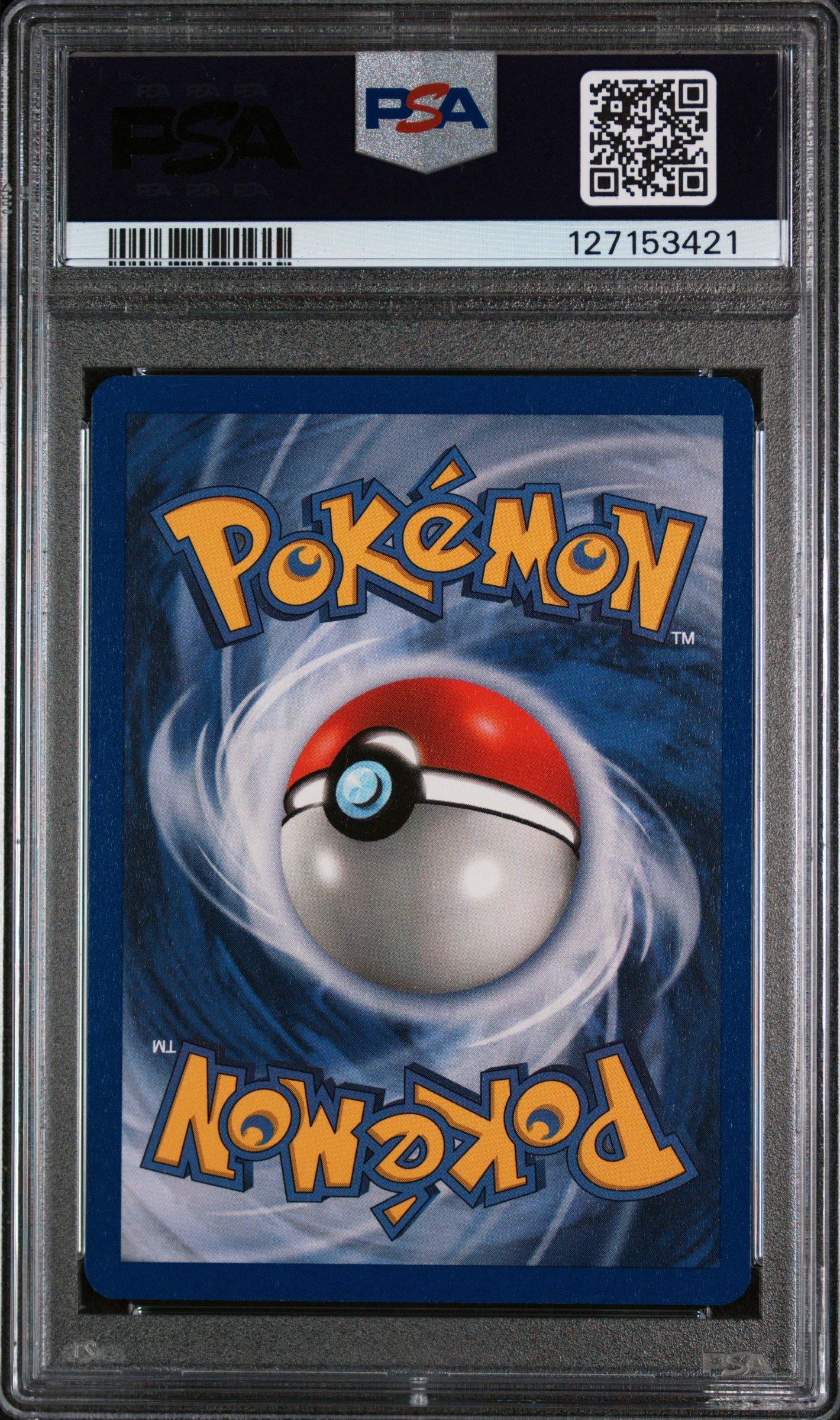 2000 Pokemon Game Promo 54 Misty's Psyduck Top Deck Magazine PSA 8