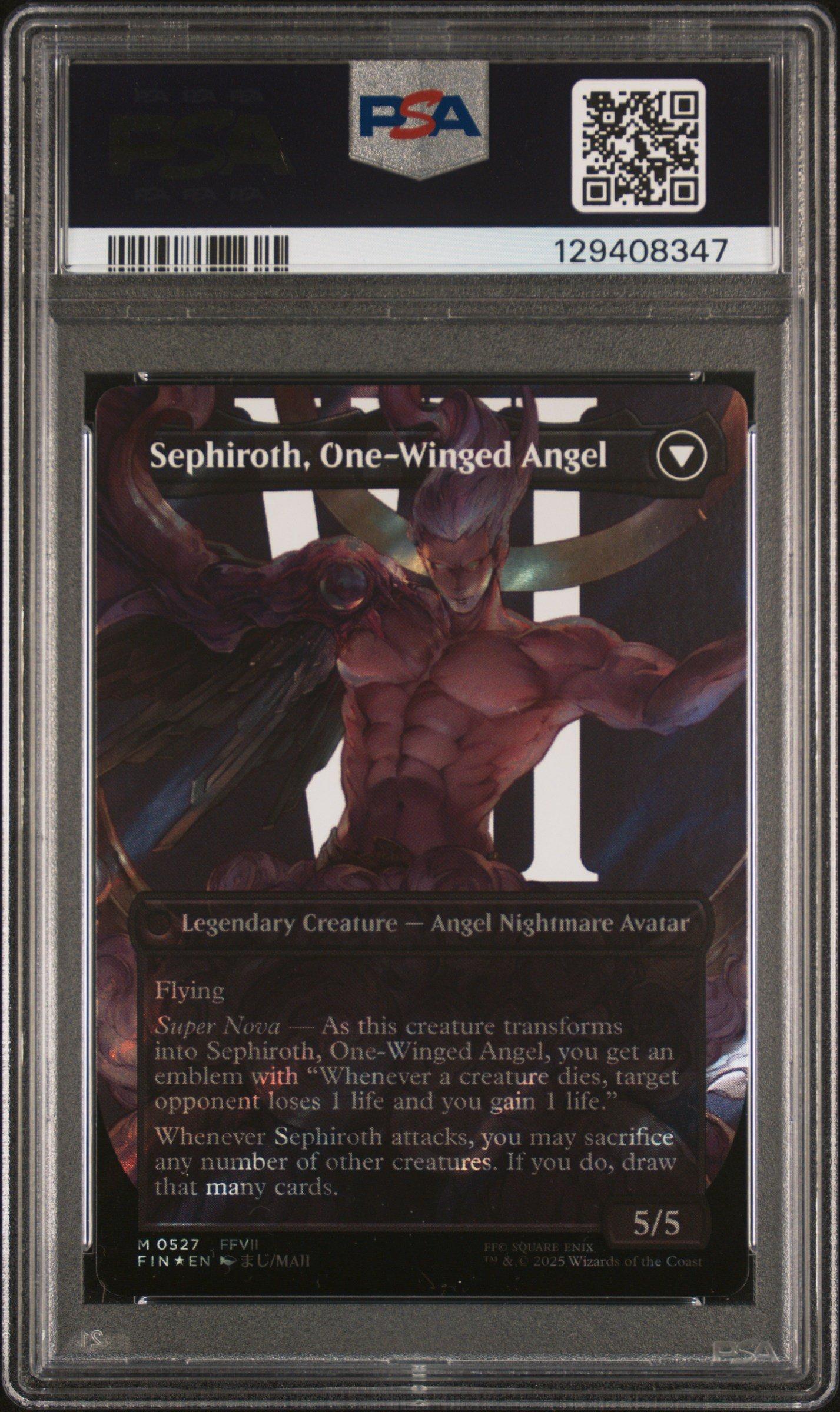 2025 Magic The Gathering Final Fantasy 0527 Sephiroth, Fabled