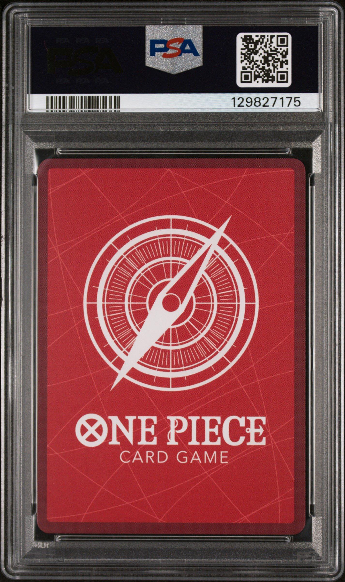 2025 One Piece Op11-a Fist Of Divine Speed 040 Monkey D. Luffy PSA