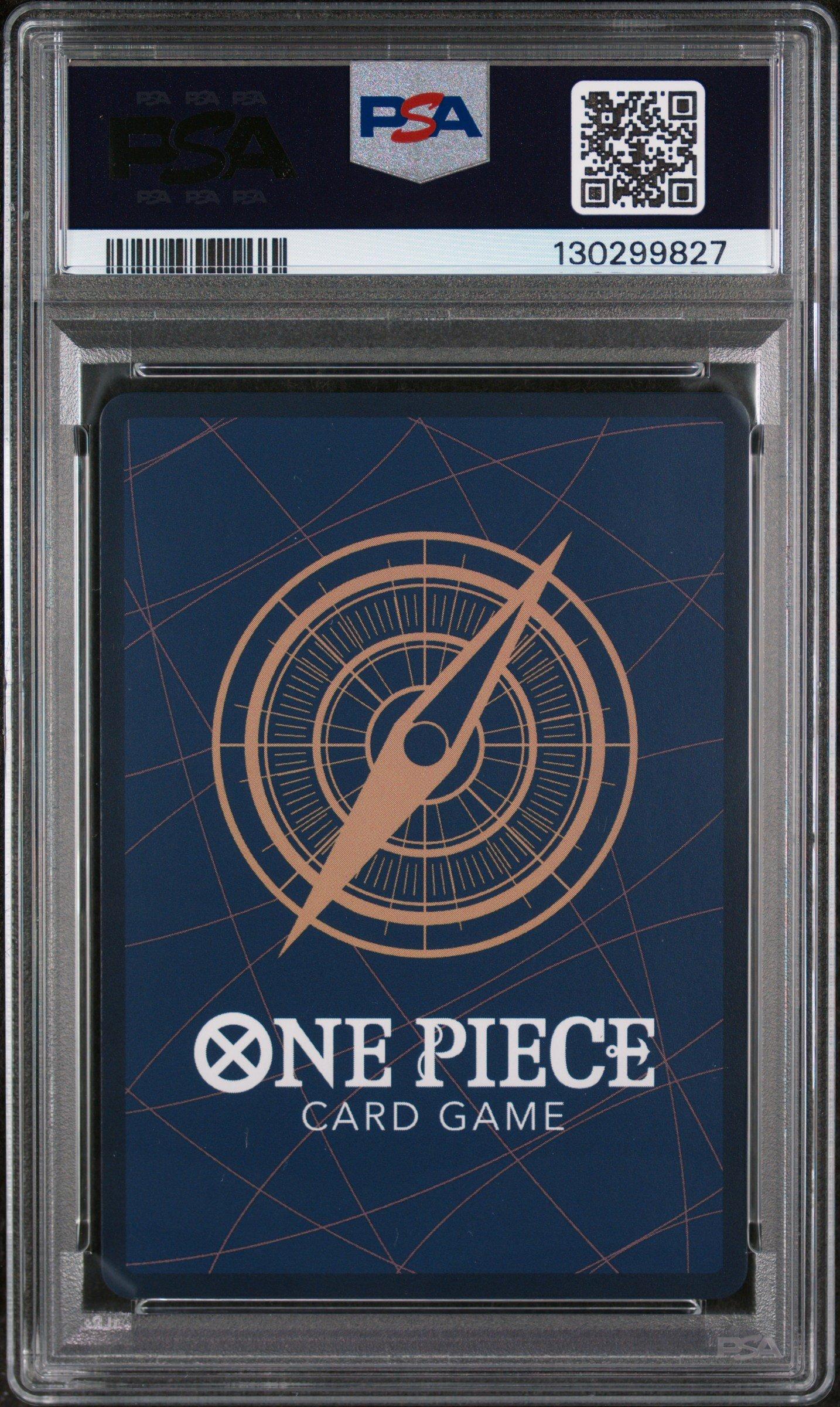 2025 One Piece Op11-a Fist Of Divine Speed 005 Silvers Rayleigh Special Alternate Art PSA 10