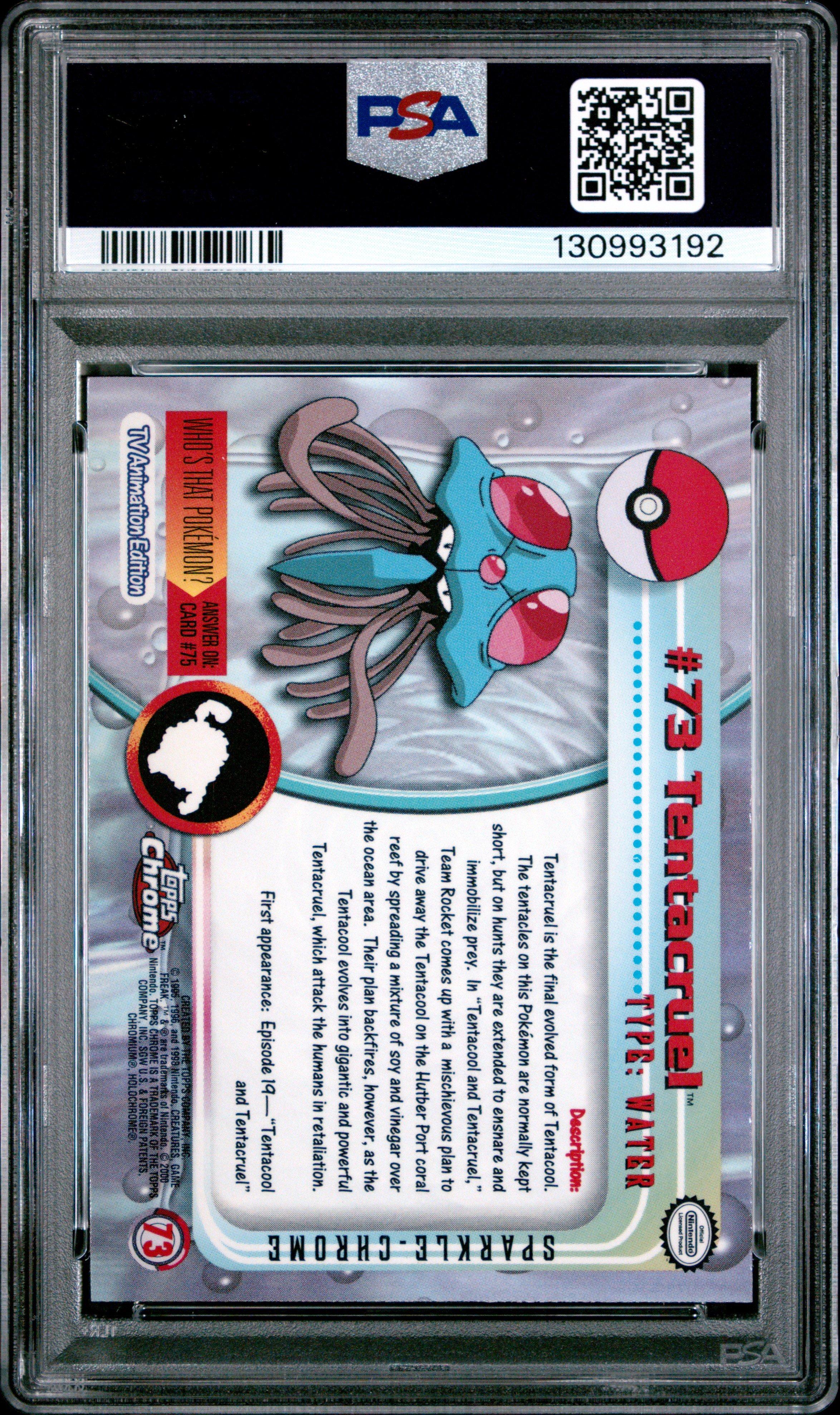 tentacruel pokemon card Tentacruel Pokemon TCG Card 073/165