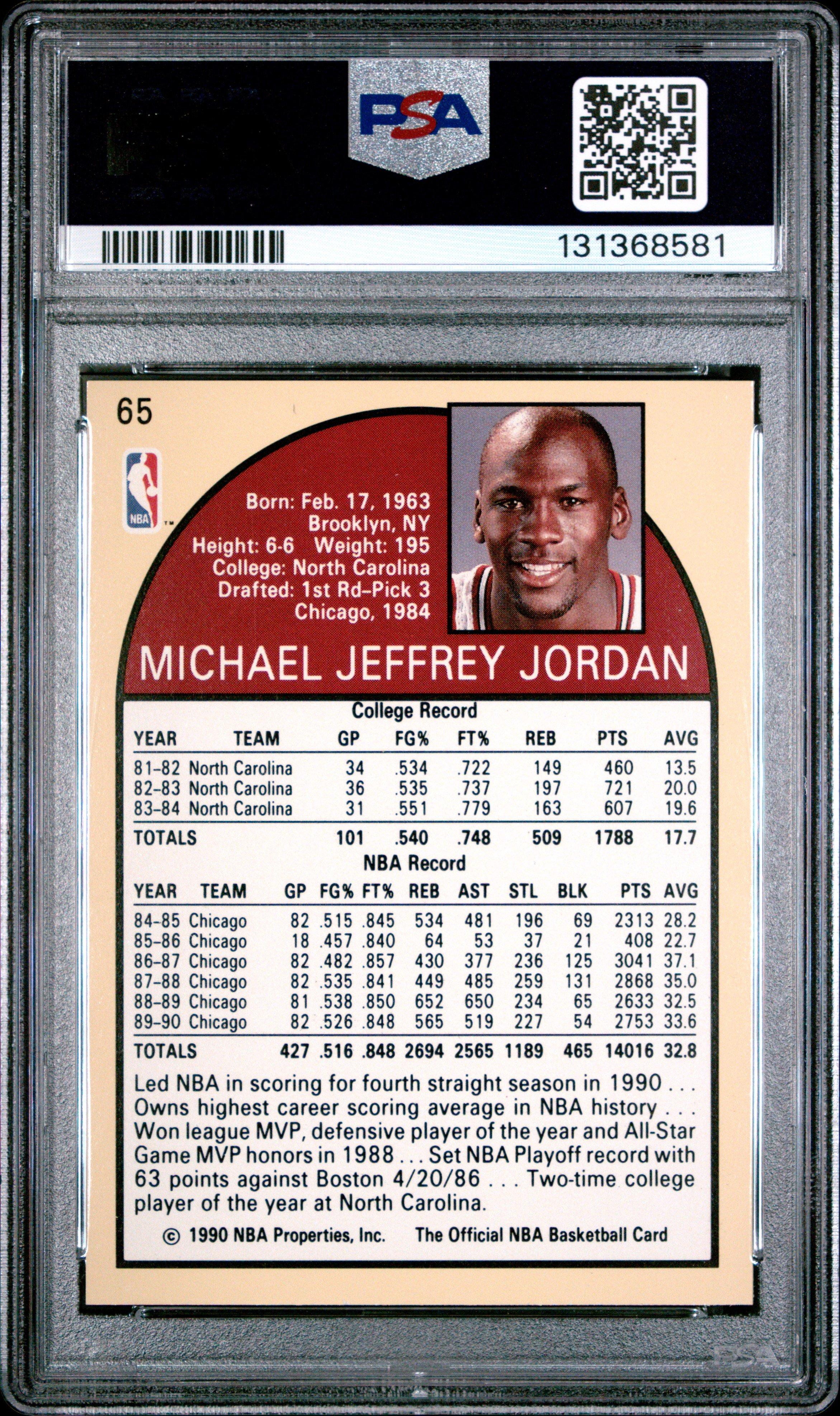 GOLDEN 1992 1993 HIPHOP DVD 90's 2枚セット 1990 Hoops 65 Michael Jordan PSA 9 Graded Card | GameStop