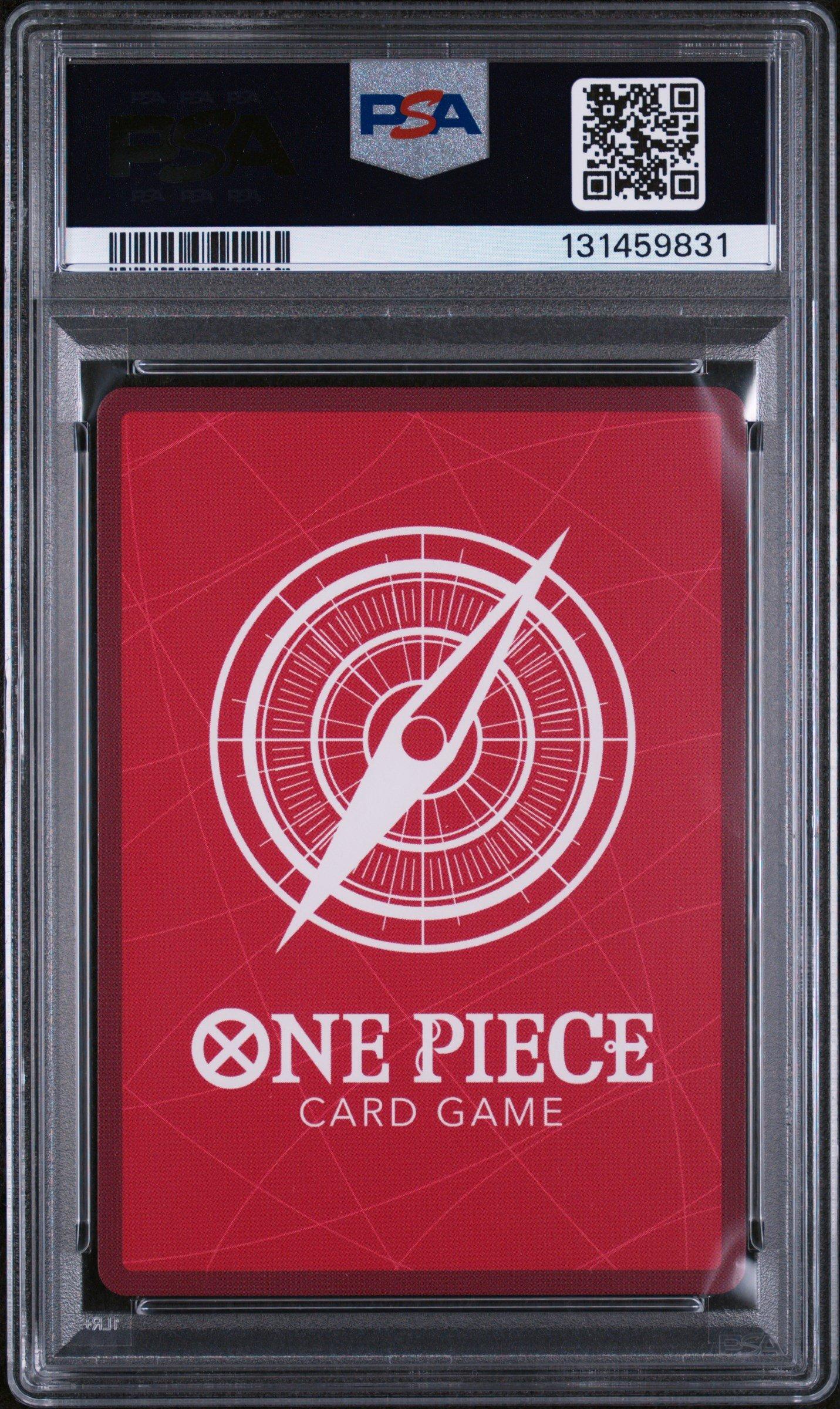 2025 One Piece Op10-royal Blood 003 Sugar Alternate Art PSA 10