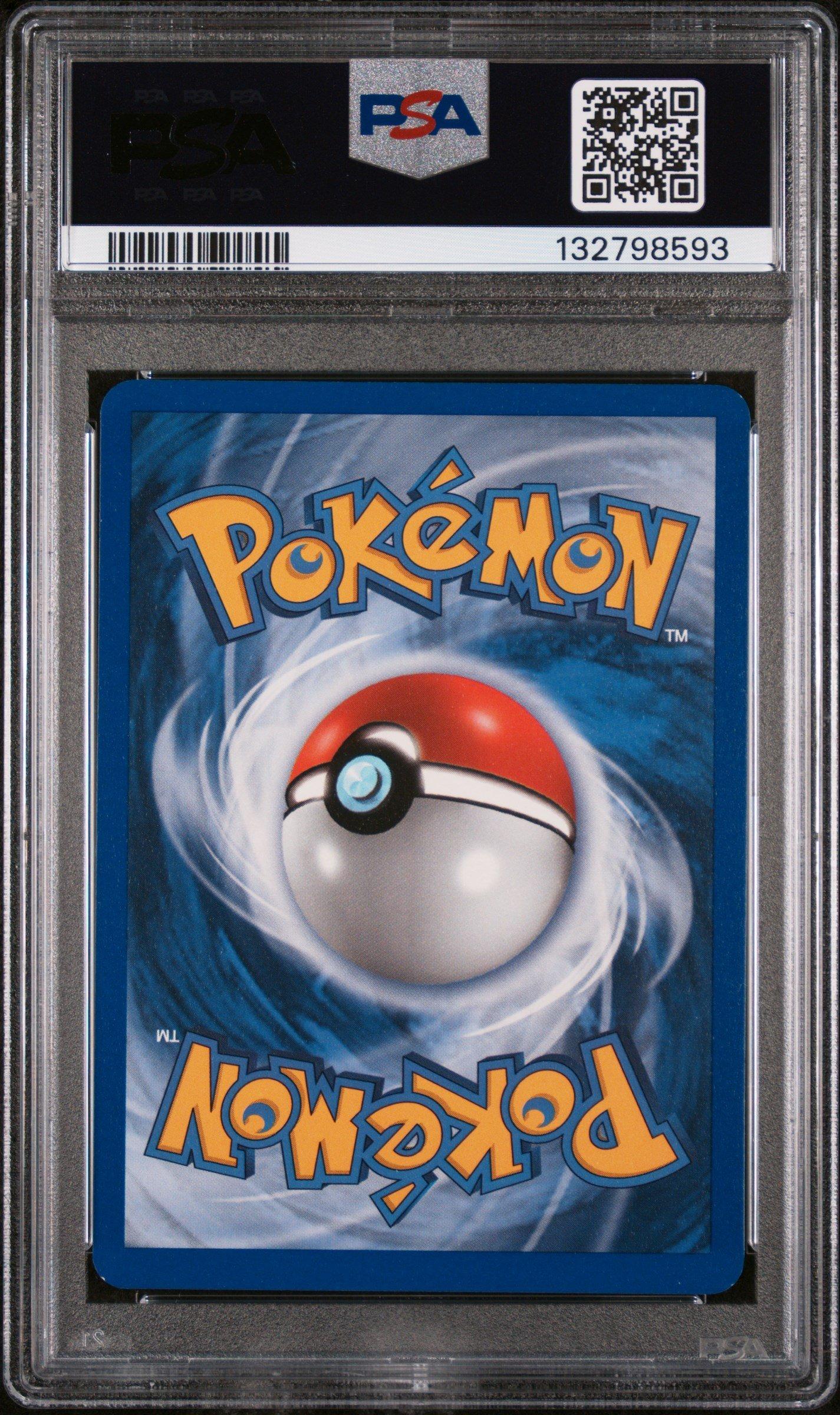 2007 Pokemon Ex Power Keepers 39 Shelgon-reverse Foil PSA 8 Graded