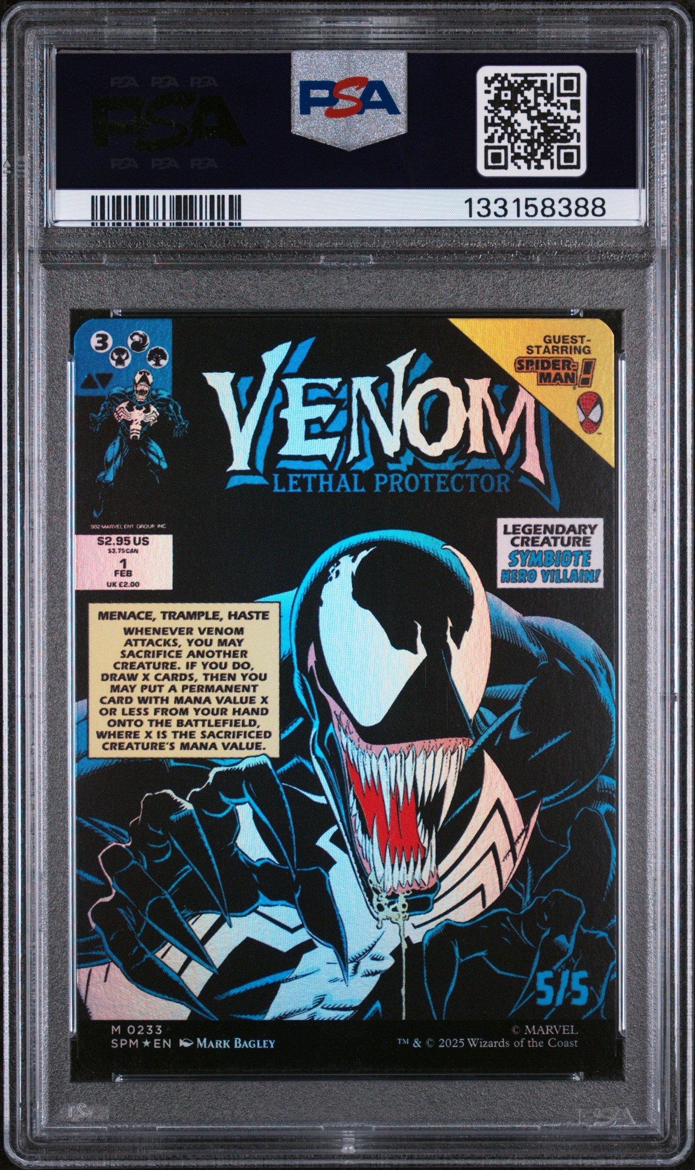 2025 Magic The Gathering Marvel's Spider-man 0233 Eddie Brock/venom