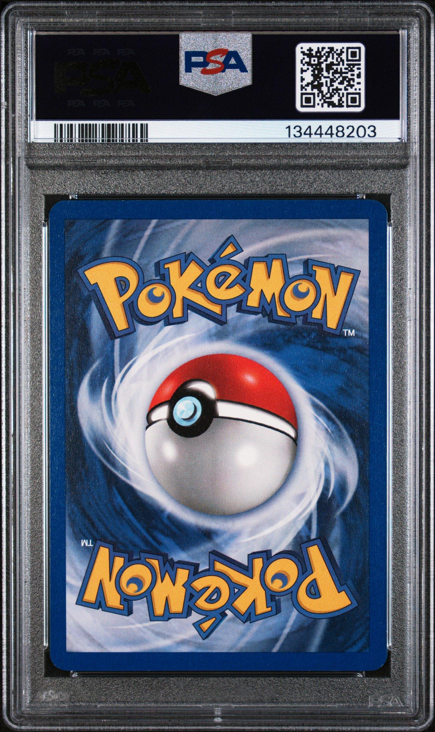 2000 Pokemon Gym Challenge 10 Koga's Ditto Holo PSA 8