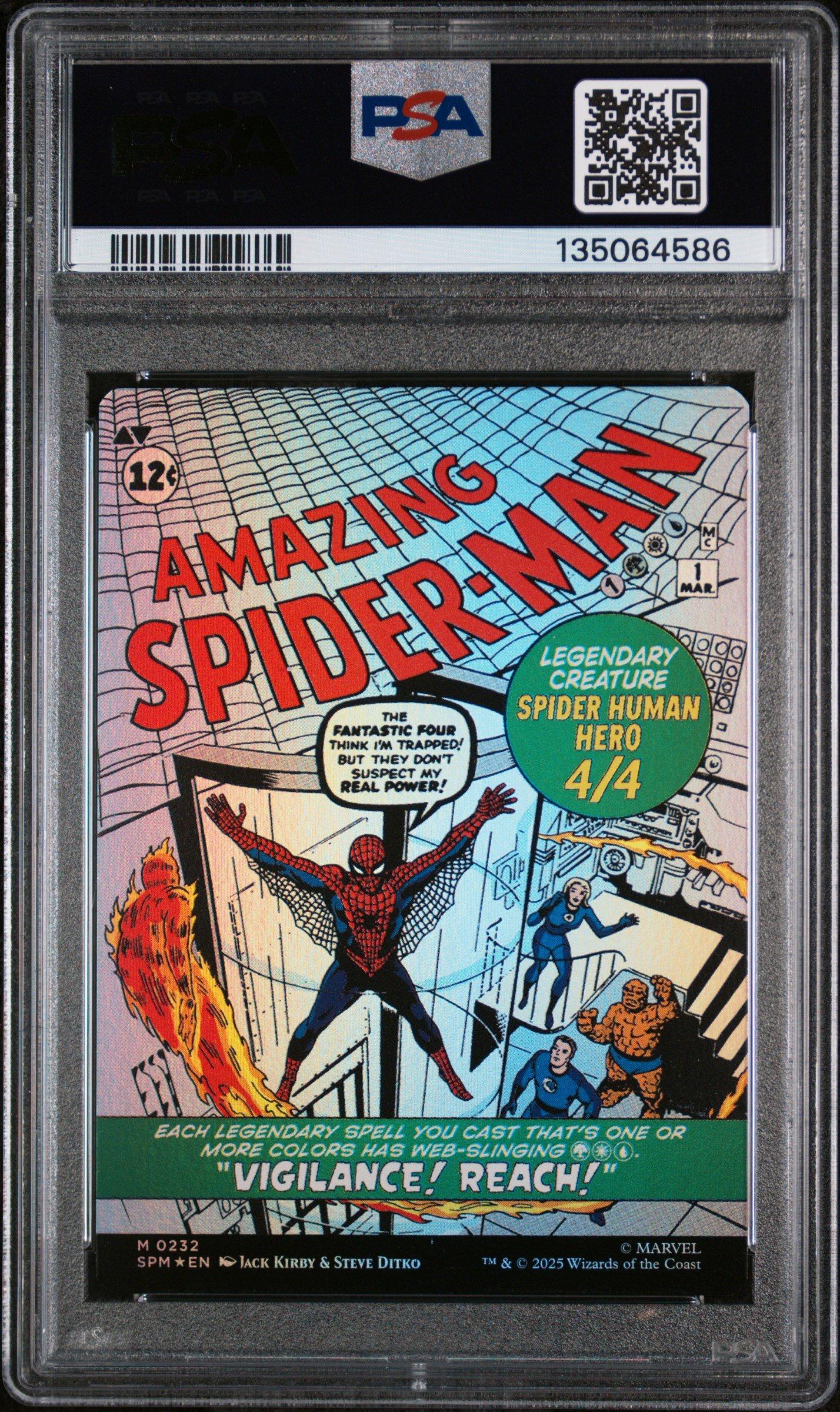 2025 Magic The Gathering Marvel's Spider-man 0232 Peter Parker
