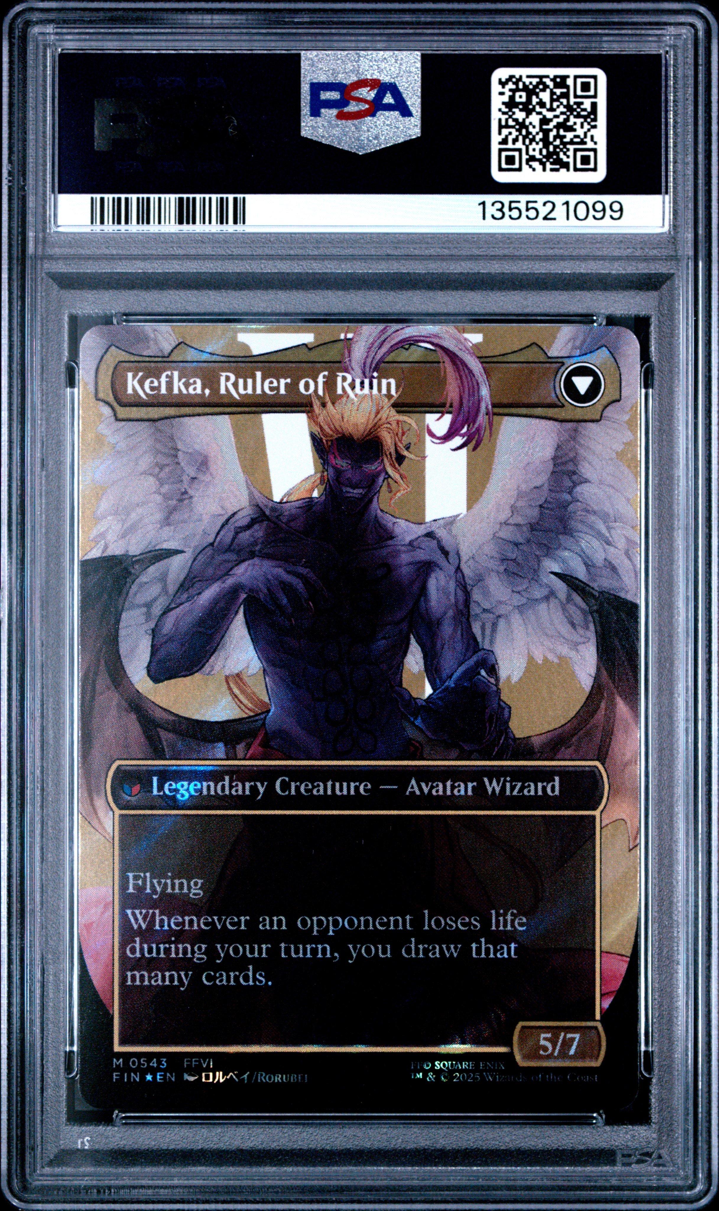 2025 Magic The Gathering Final Fantasy 0543 Kefka, Court Mage