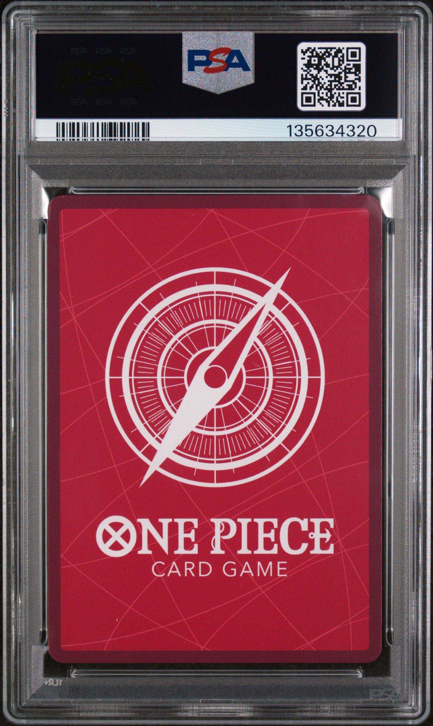 2025 One Piece Learn Together Deck Set 001 Monkey D. Luffy PSA 10