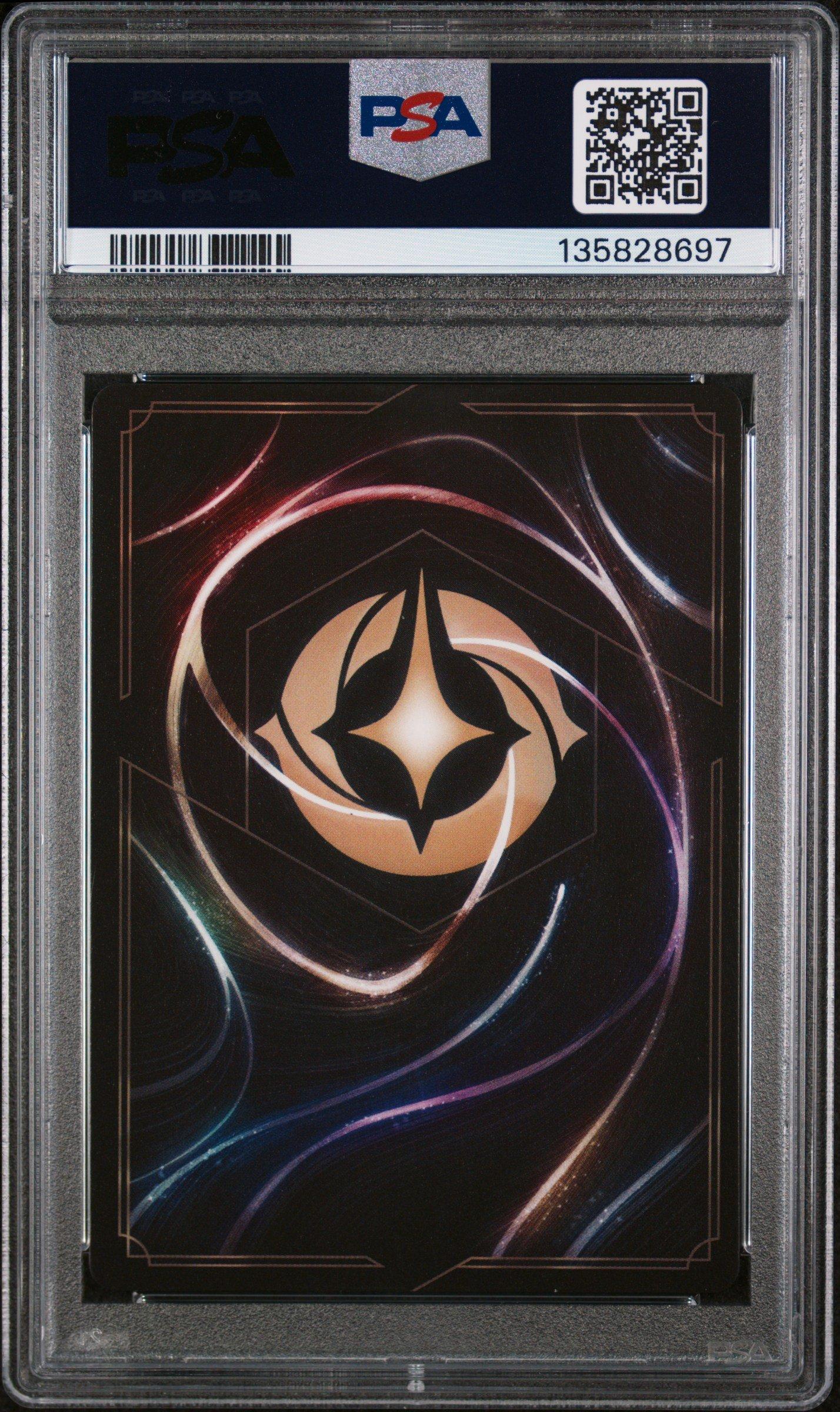 2025 Disney Lorcana En 9-fabled 239 Scar - Finally King Enchanted PSA 10