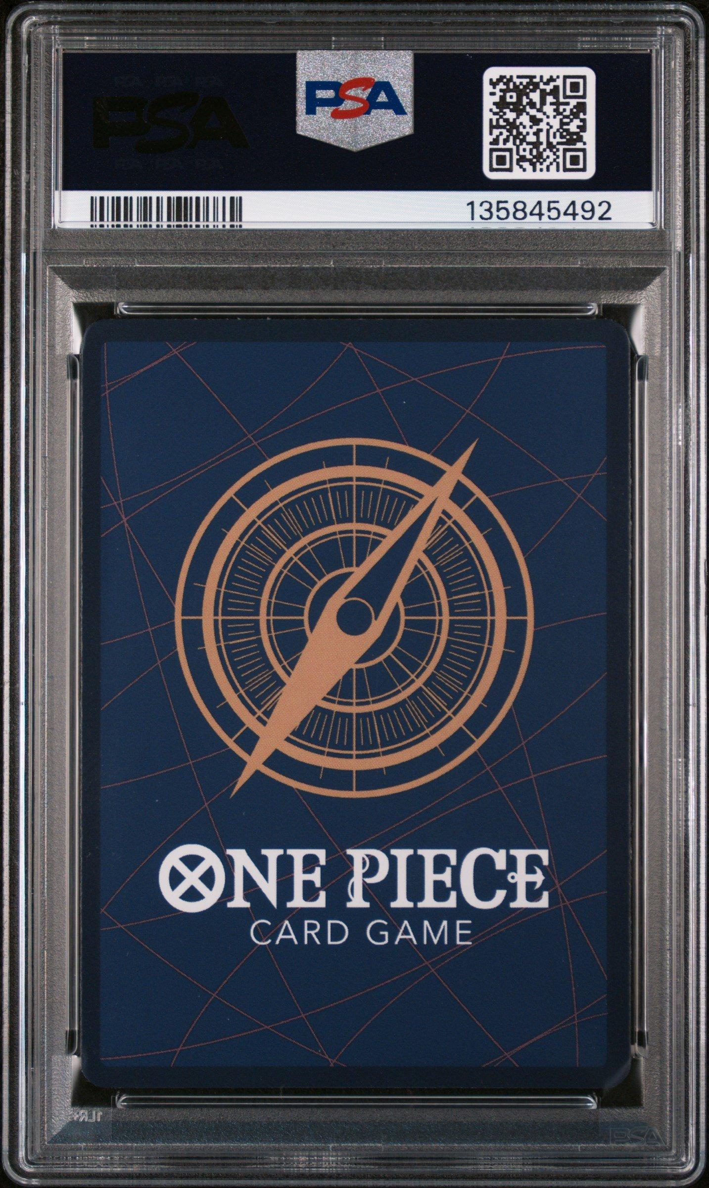 2025 One Piece Op11-a Fist Of Divine Speed 118 Monkey D. Luffy PSA