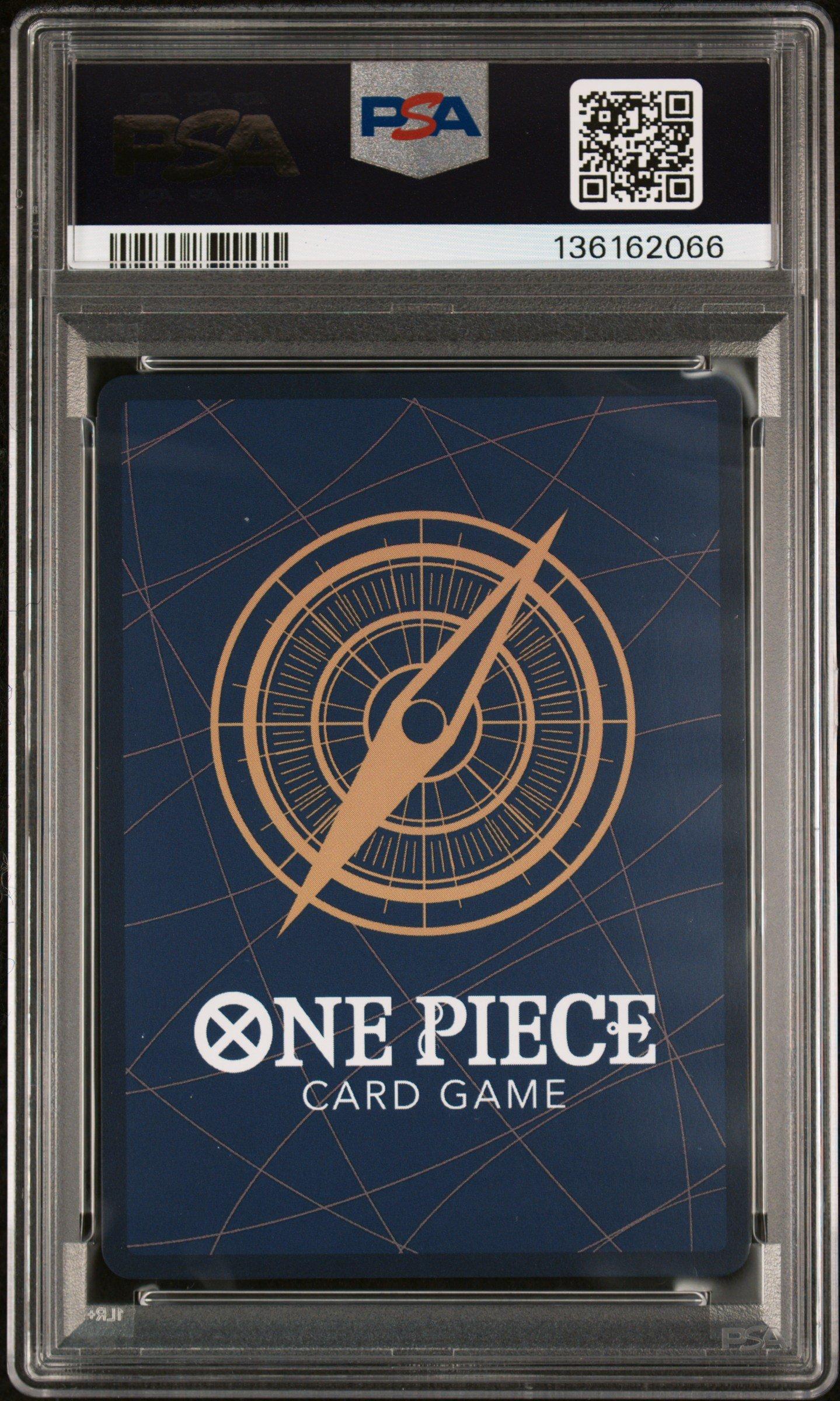 2025 One Piece Japanese Op13-carrying On His Will 119 Portgas D. Ace Manga Alternate Art PSA 10