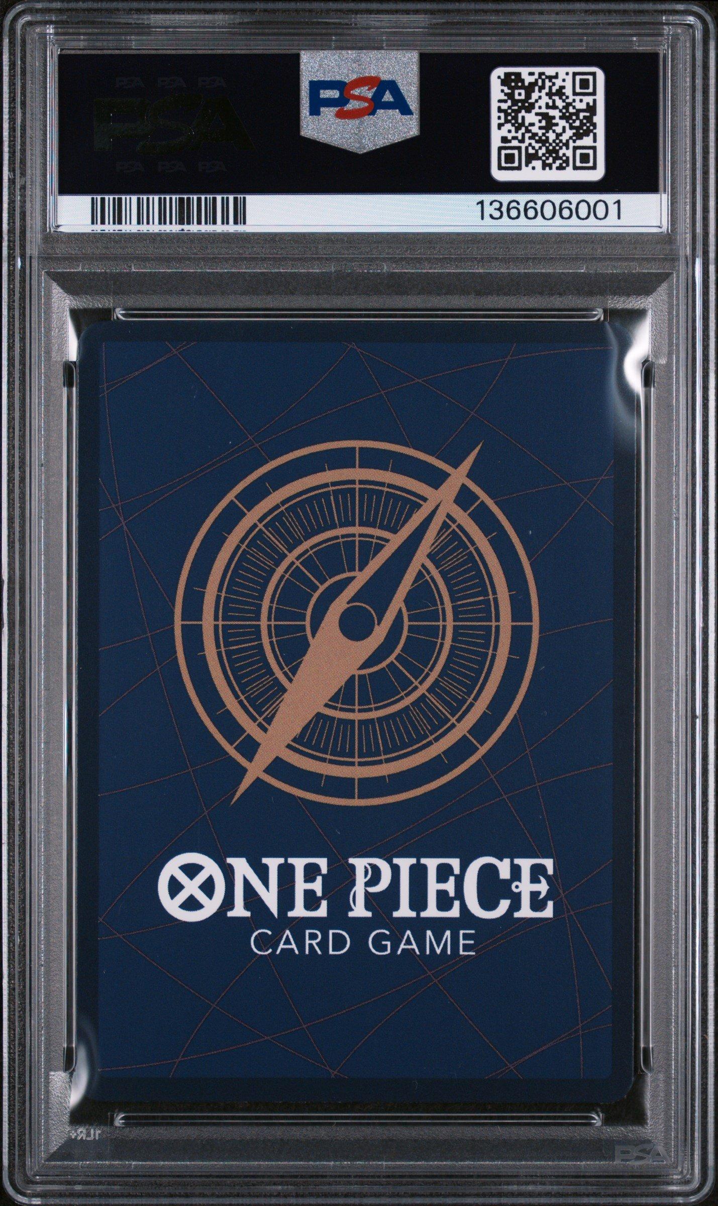 2025 One Piece Prb02-premium Booster -one Piece Card The Best- Vol.2 115 You're The One Who Should Disappear. Alternate Art PSA 10