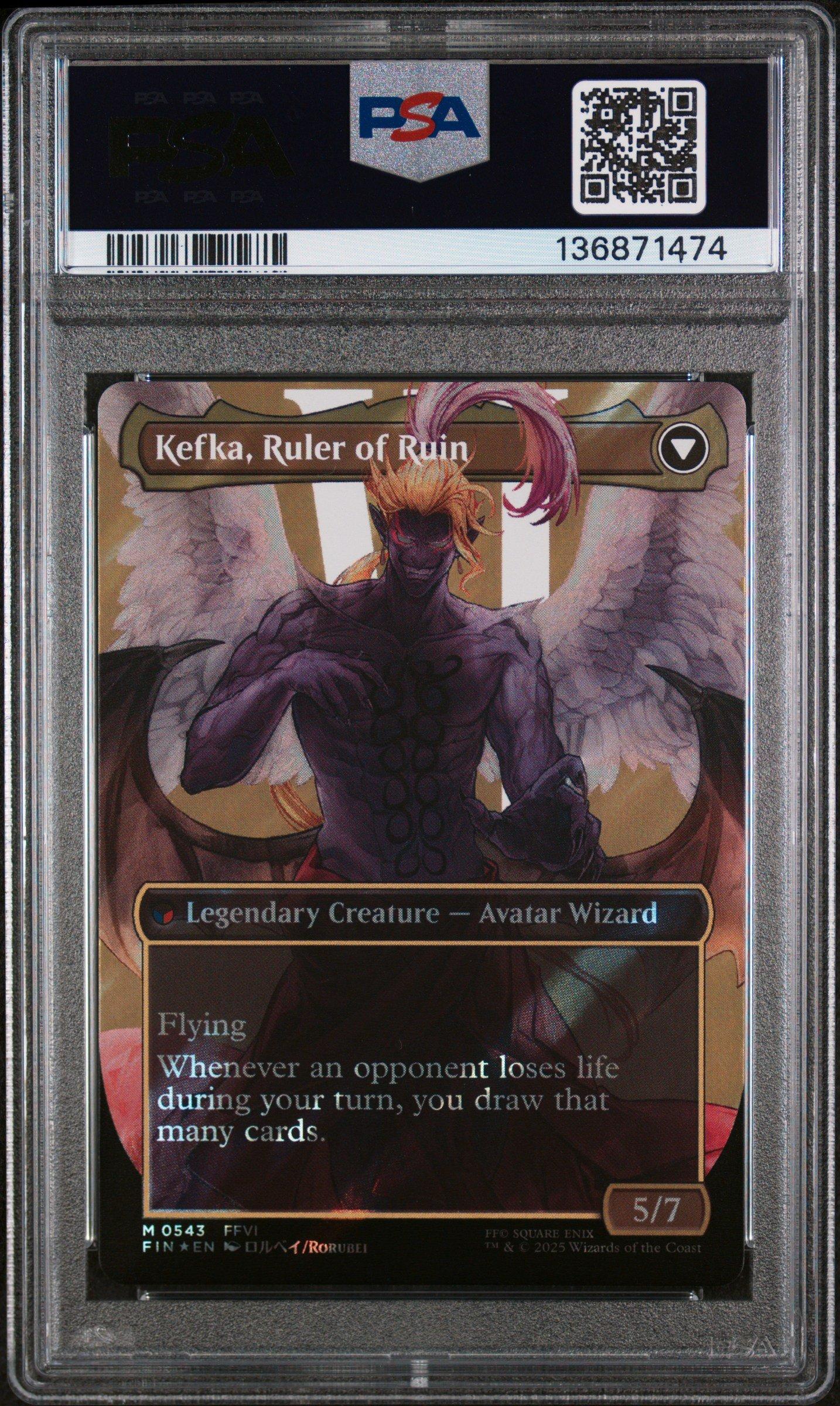 2025 Magic The Gathering Final Fantasy 0543 Kefka, Court Mage