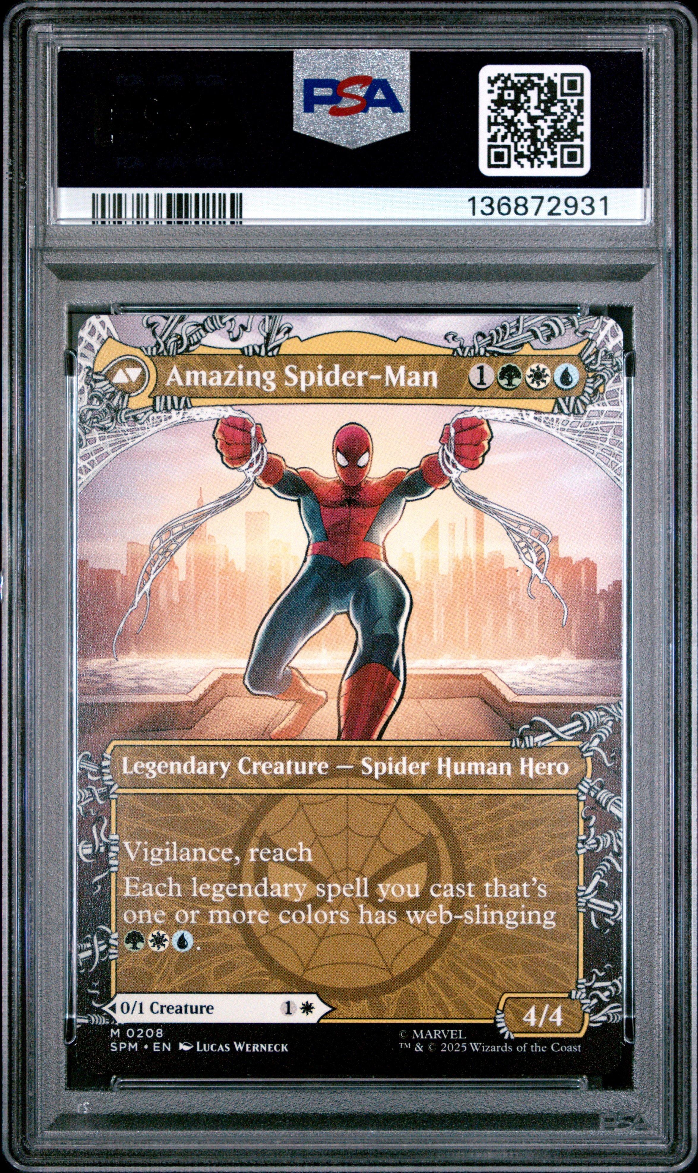 2025 Magic The Gathering Marvel's Spider-man 0208 Peter Parker