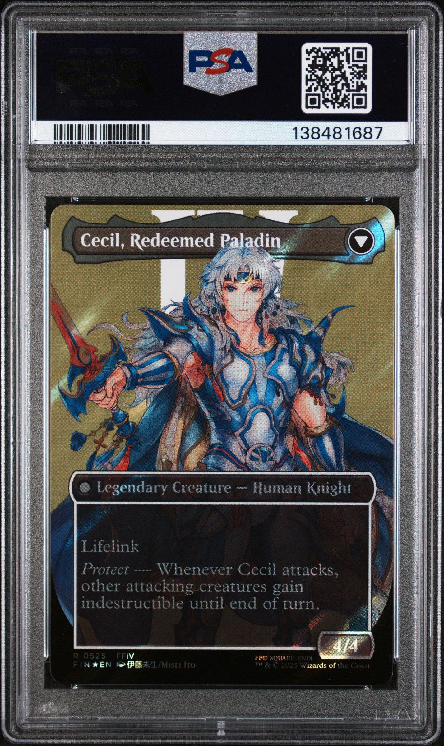 2025 Magic The Gathering Final Fantasy 0525 Cecil, Dark Knight