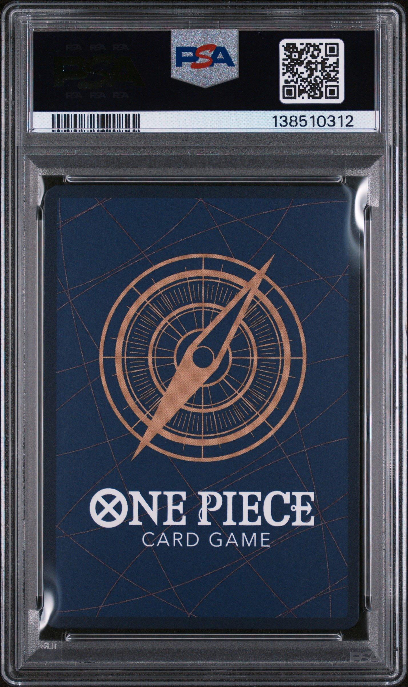 2025 One Piece Japanese Op13-carrying On His Will 119 Portgas D. Ace Alternate Art PSA 10