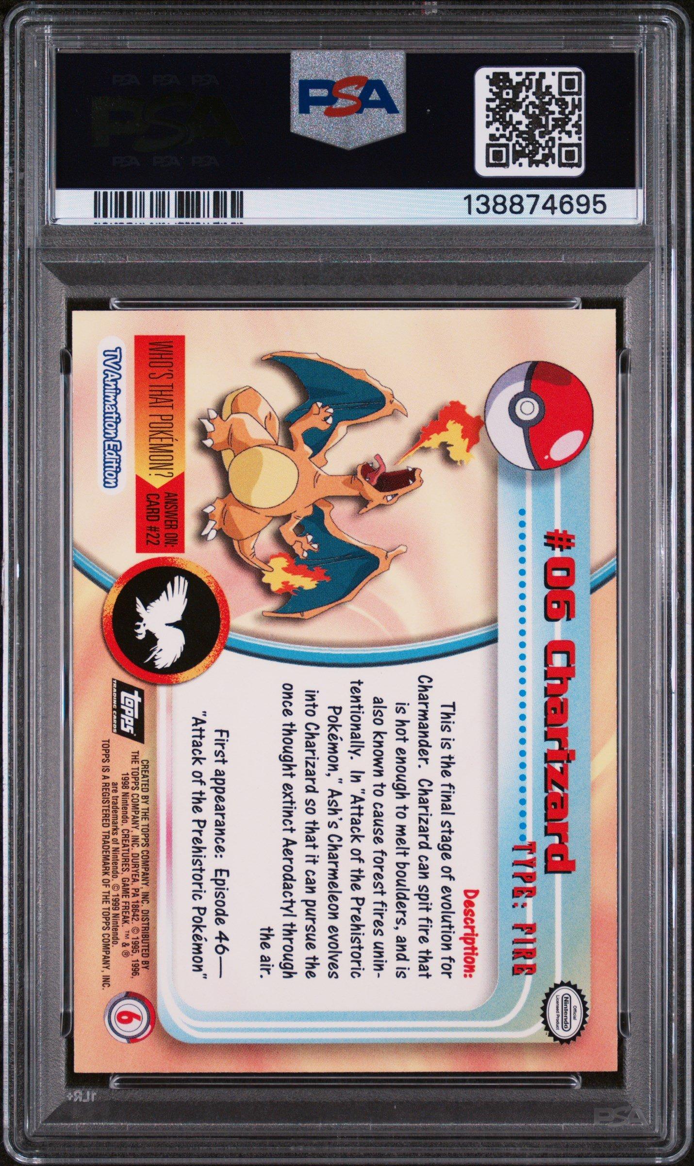 topps pokemon cards charizard - E6 - Non-Holo Sold at Auction: TOPPS THE