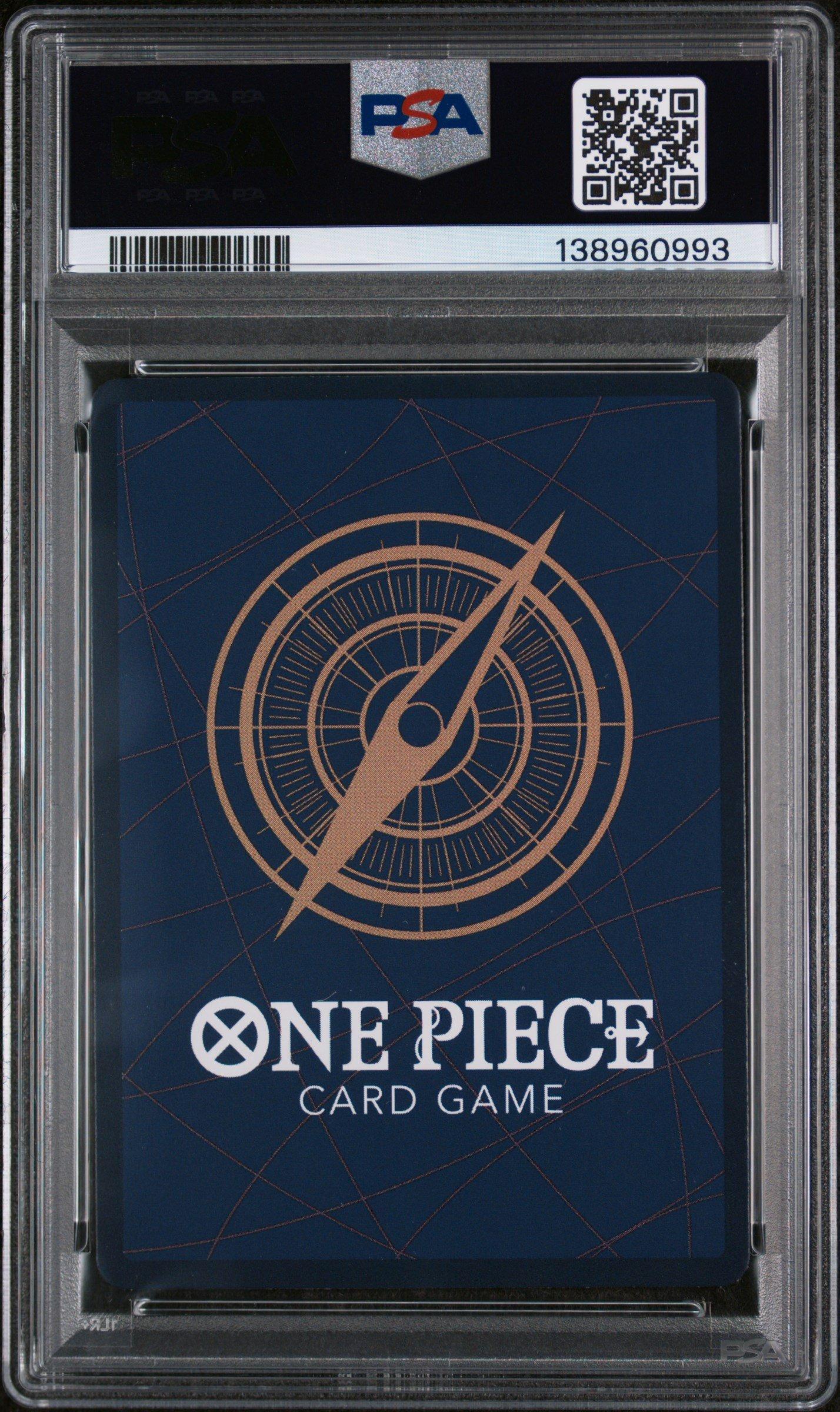 2025 One Piece Prb02-premium Booster -one Piece Card The Best- Vol.2 002 Trafalgar Law Alternate Art PSA 10