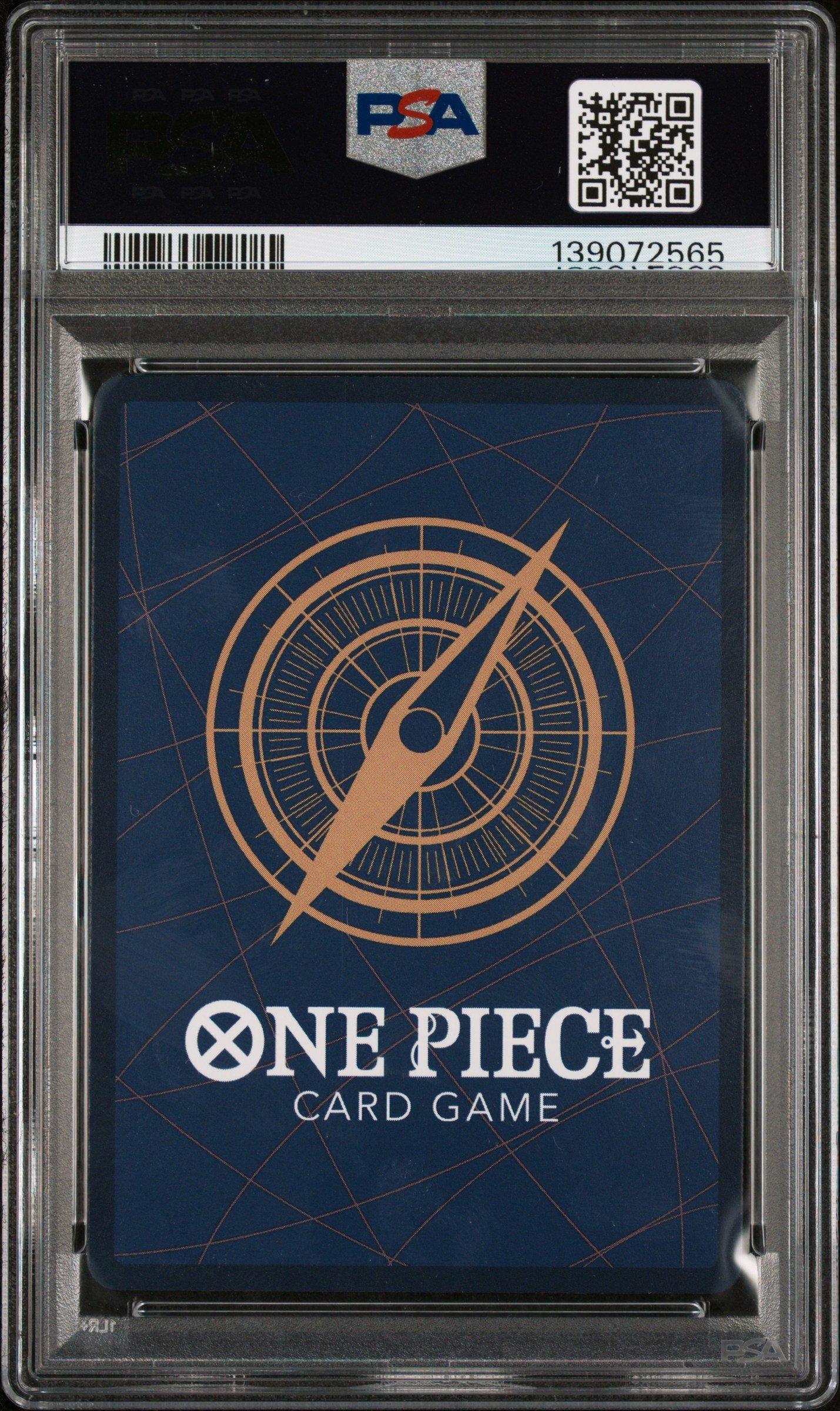 2024 One Piece Op07-500 Years In The Future 119 Portgas D. Ace Alternate Art PSA 10