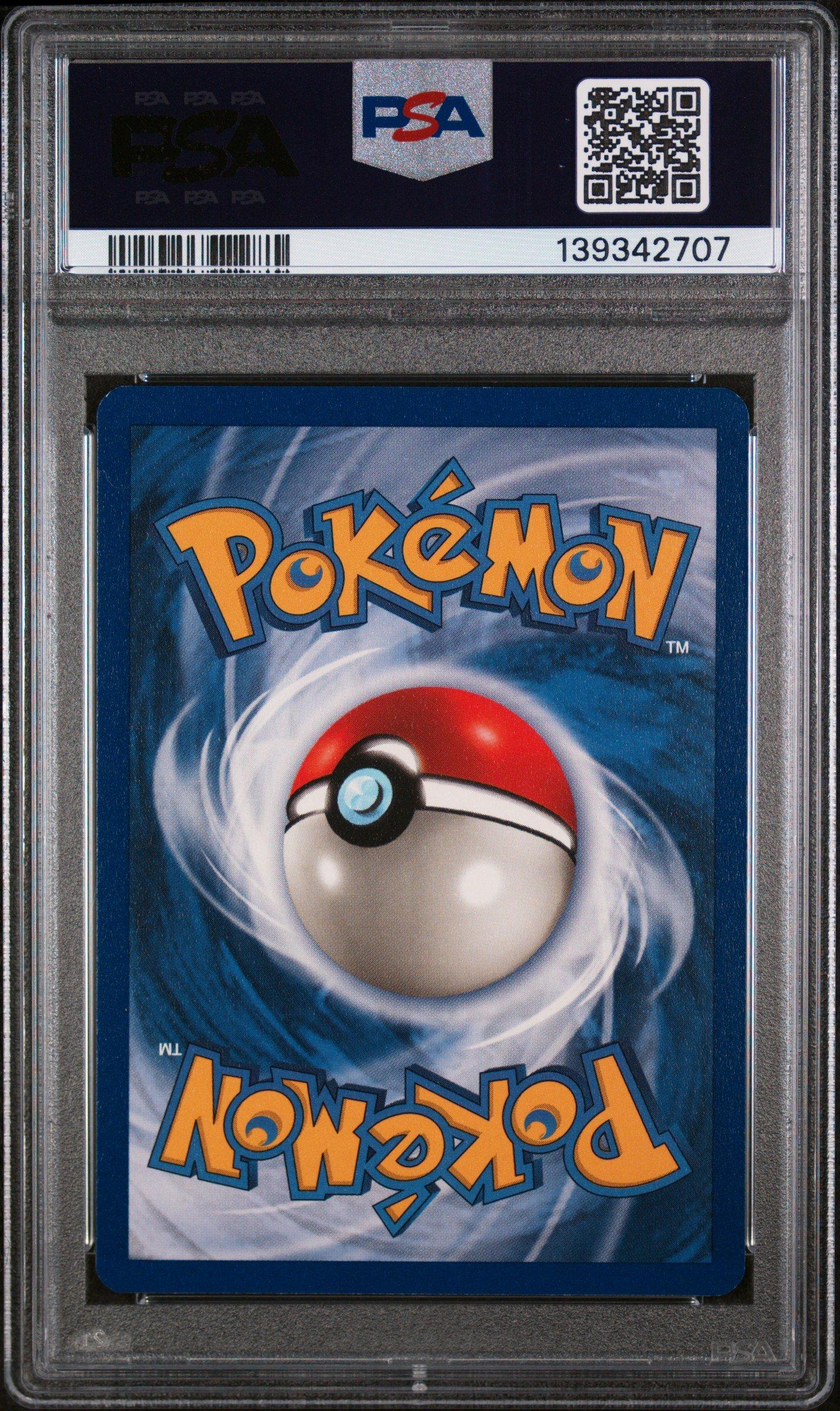 1999 Pokemon Game 80 Defender PSA 8