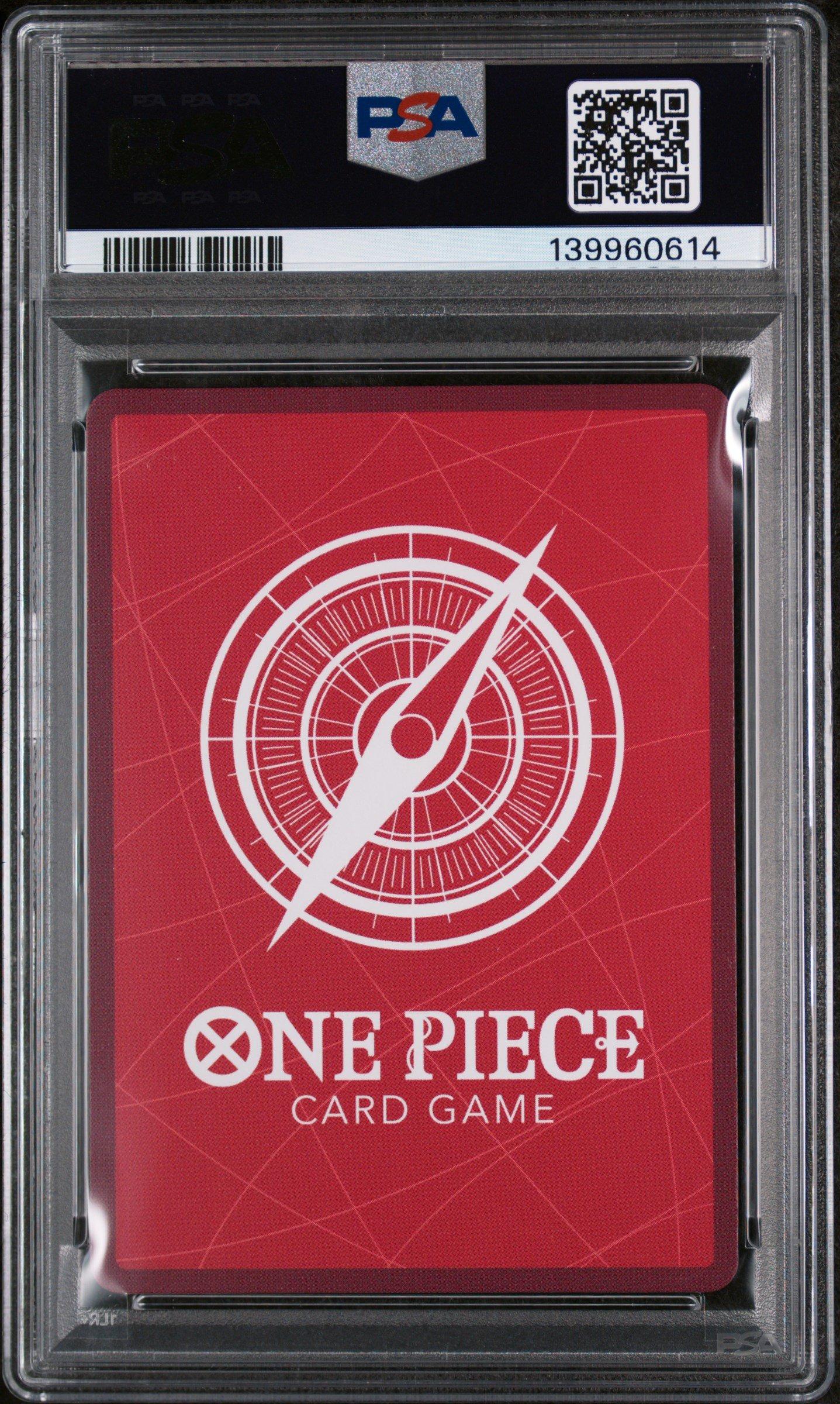 2025 One Piece Learn Together Deck Set 001 Monkey D. Luffy PSA 10