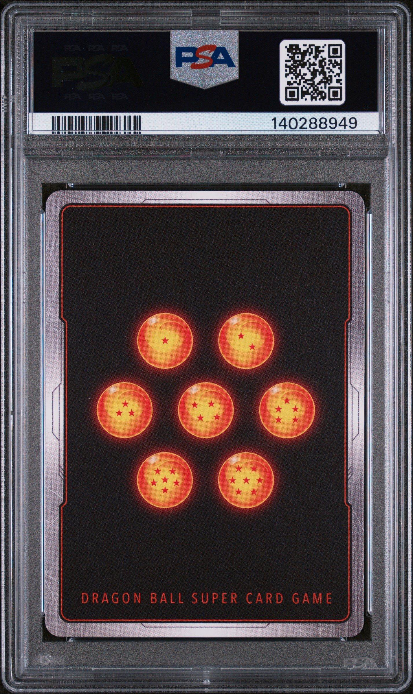 2025 Dragon Ball Super Card Game Fusion World Manga Booster 01 Sb01-025 Vegeta Alternate Art PSA 10