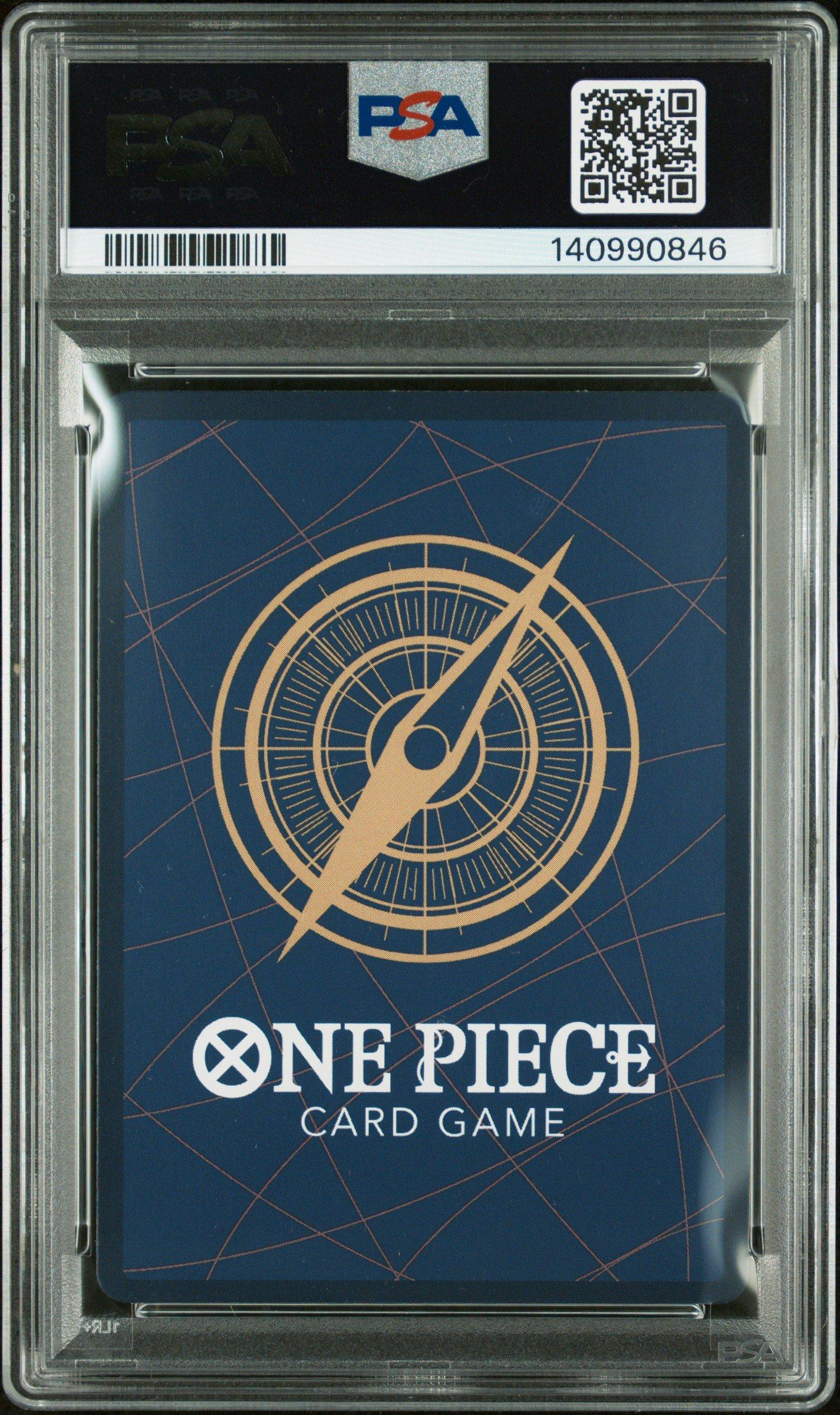 2025 One Piece Op13-carrying On His Will 089 St. Topman Warcury Alternate Art PSA 10