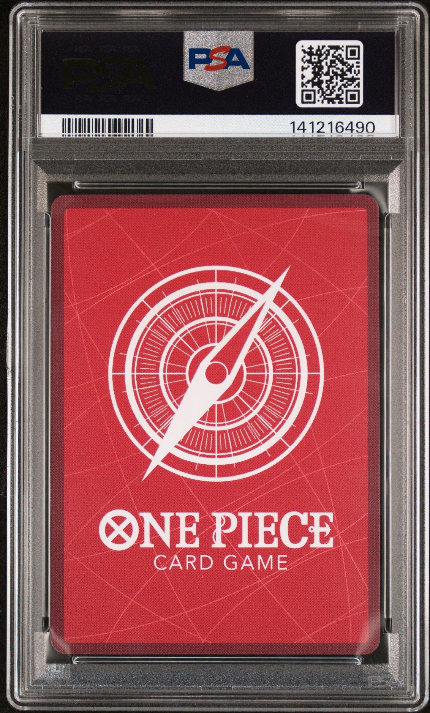 2025 One Piece English Version 2nd Anniversary Set 001 Shanks PSA