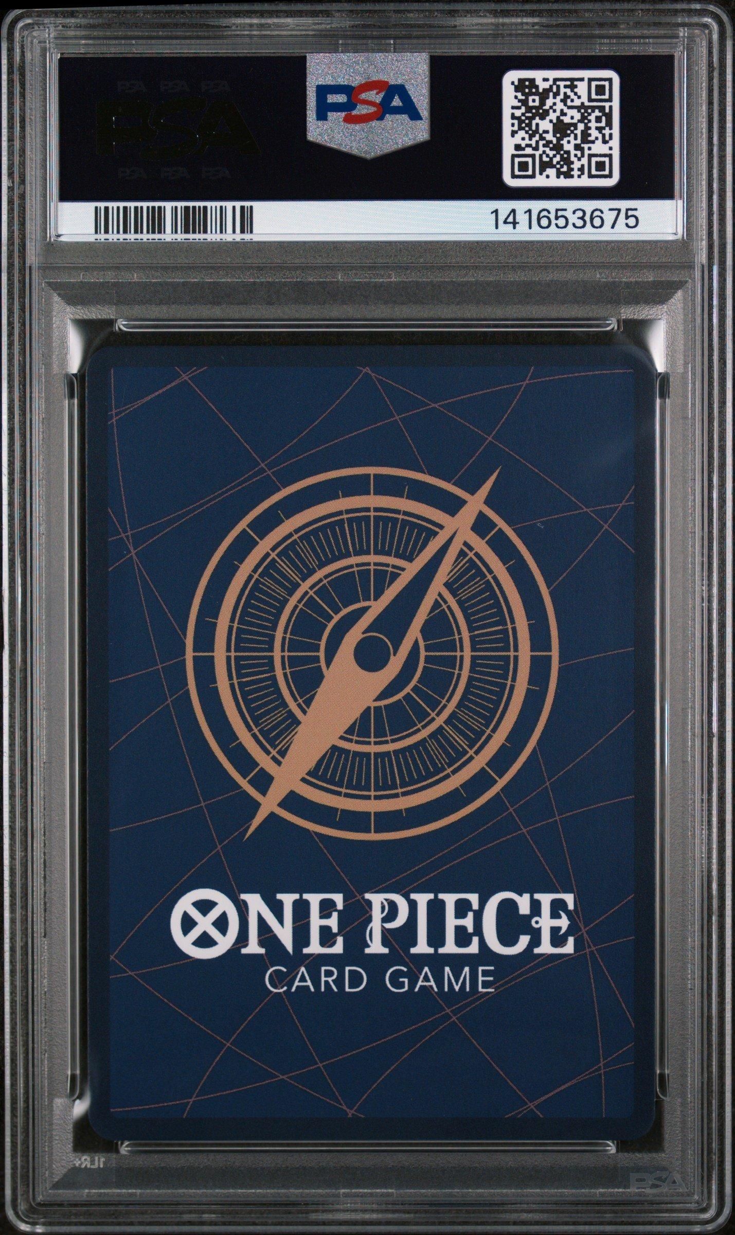 2025 One Piece Op12-legacy Of The Master 037 Lim Special Alternate Art PSA 10