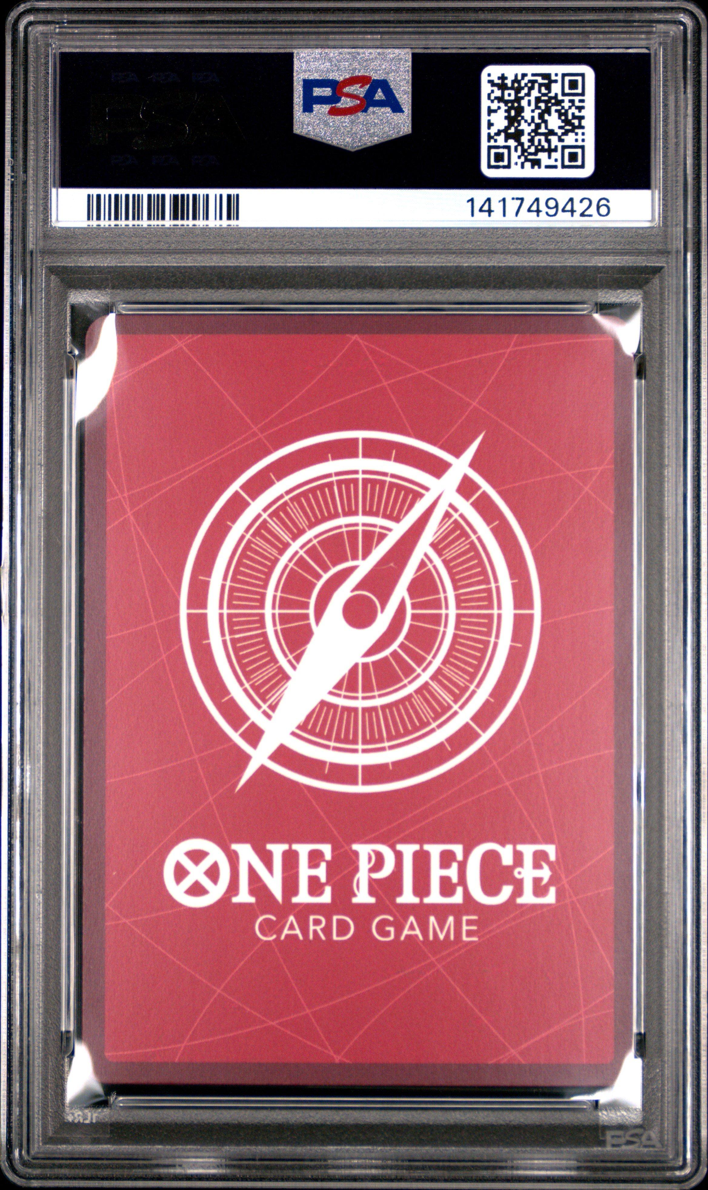 2025 One Piece English Version 2nd Anniversary Set 001 Shanks PSA