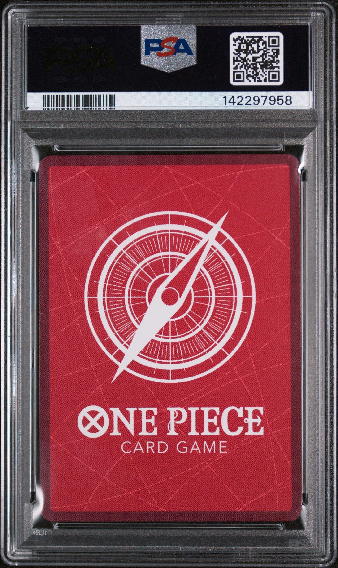 2025 One Piece Learn Together Deck Set 001 Monkey D. Luffy PSA 10