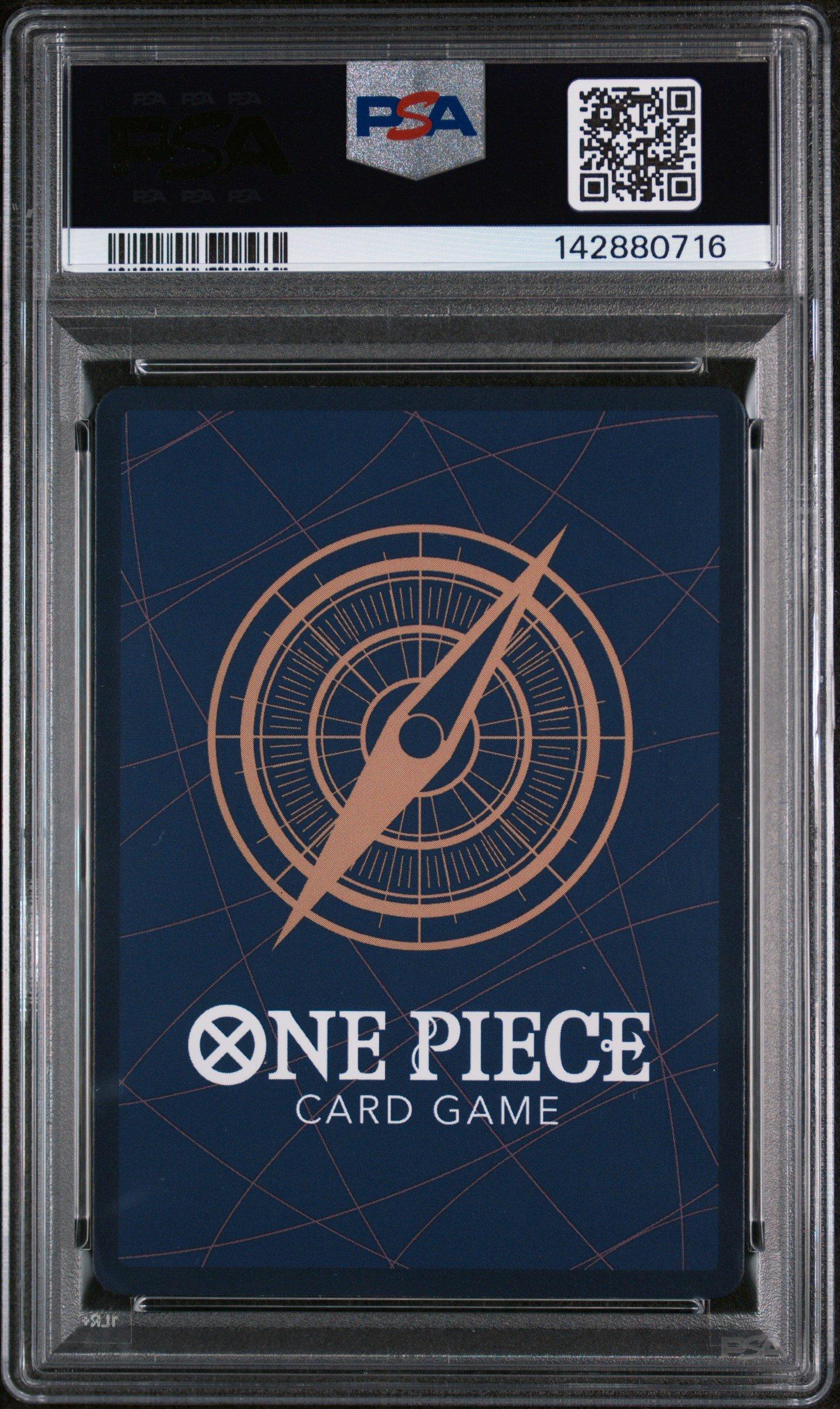 2025 One Piece Op12-legacy Of The Master 073 Trafalgar Law Alternate Art PSA 10