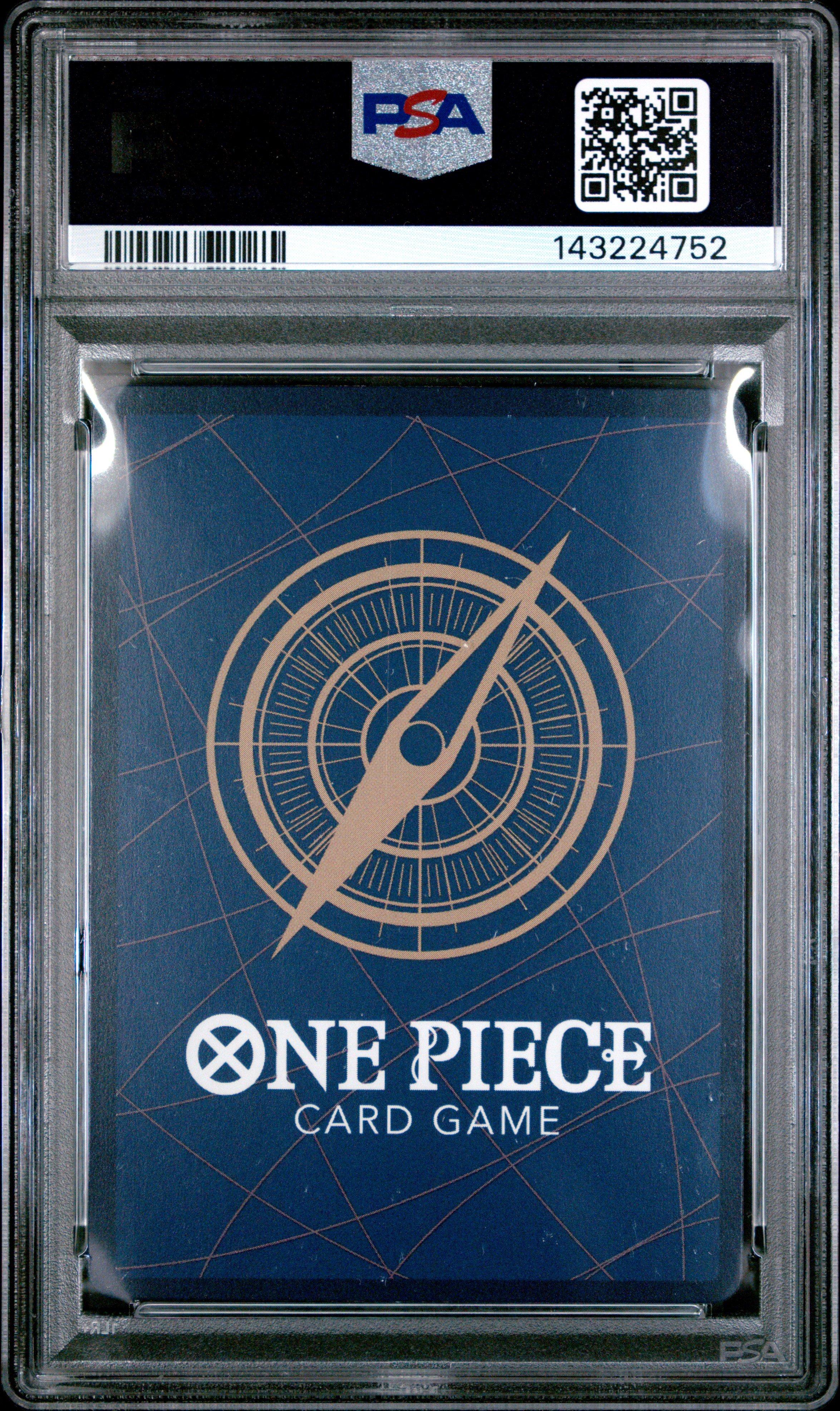 2025 One Piece Op13-carrying On His Will 058 Monkey D. Luffy Treasure Rare PSA 10