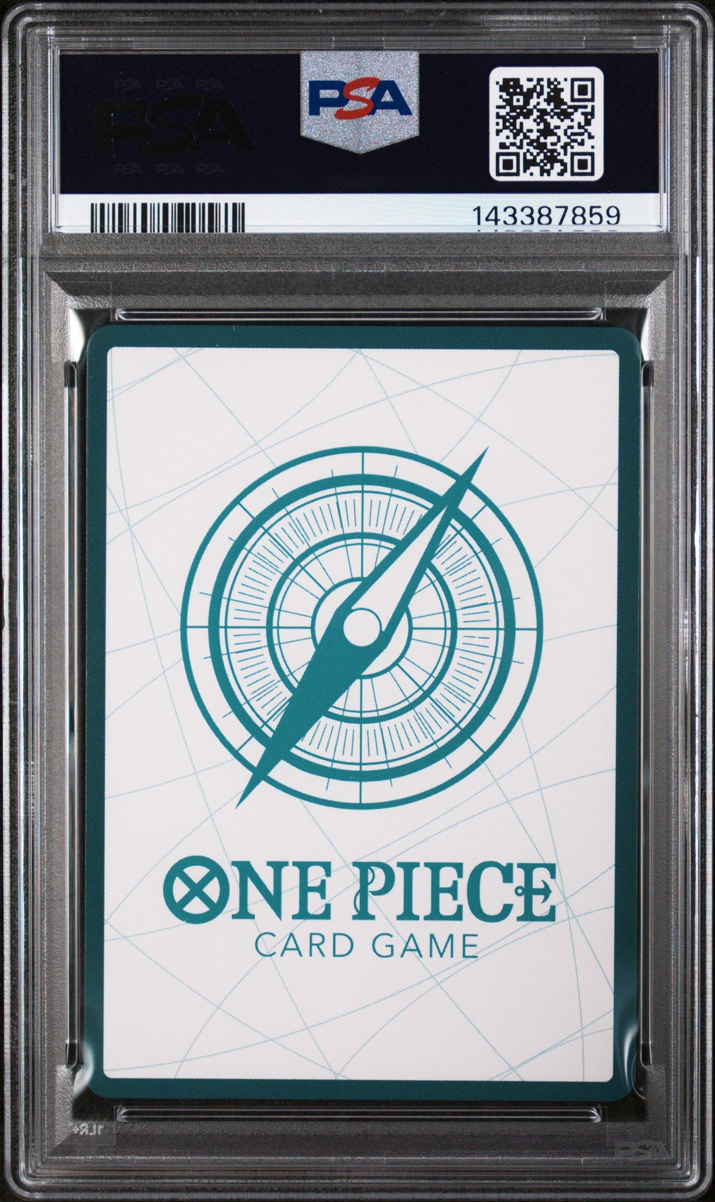 2025 One Piece Op13-carrying On His Will Don!! Card Alternate Art PSA 10