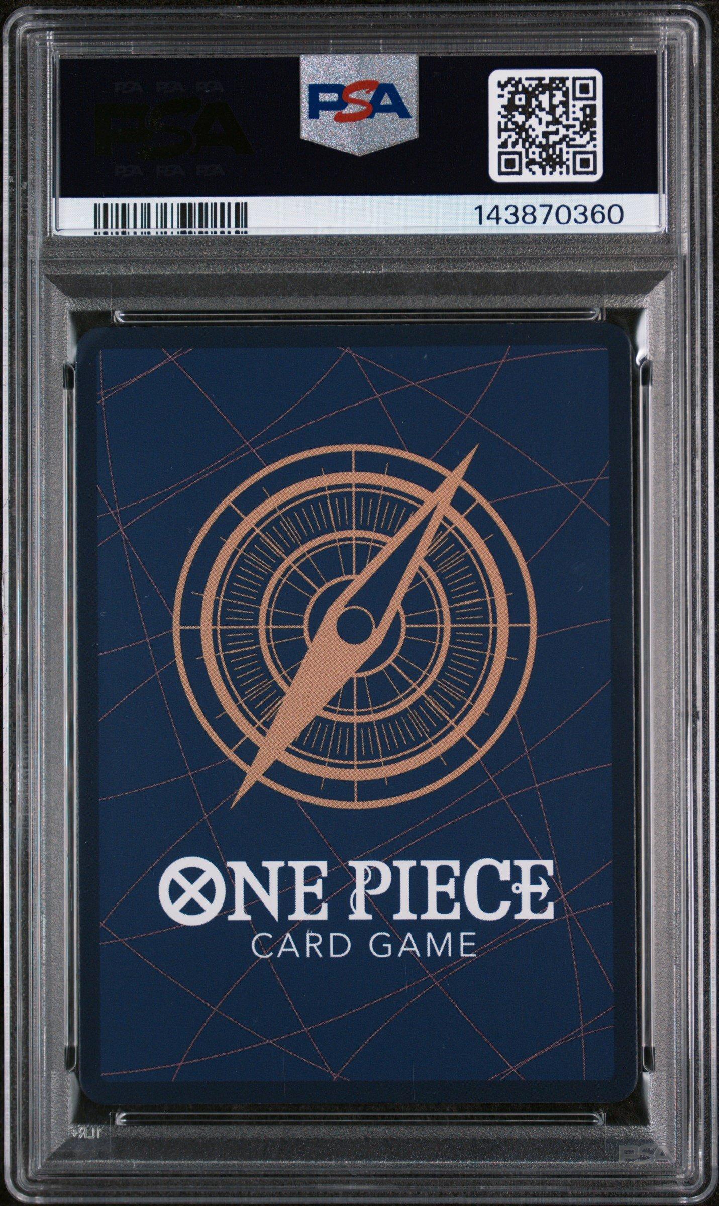 2025 One Piece Eb02-extra Booster -anime 25th Collection- 035 Sanji & Pudding Alternate Art PSA 10