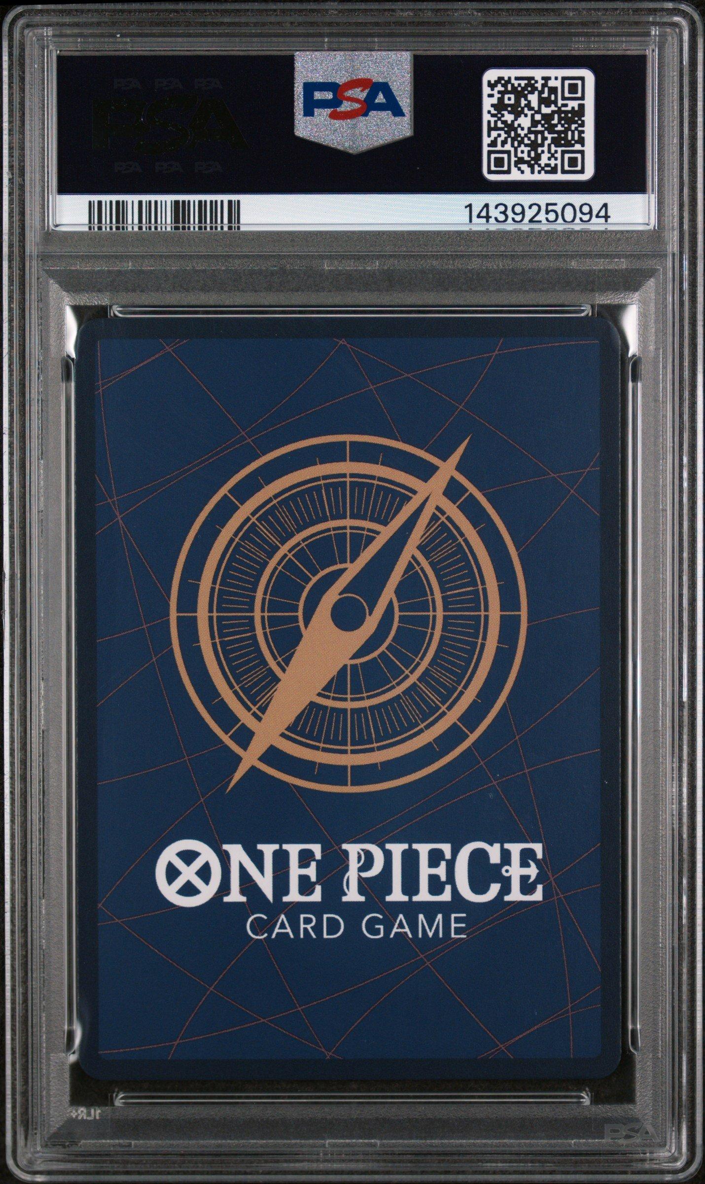 2025 One Piece Prb02-premium Booster -one Piece Card The Best- Vol.2 007 Shanks Special Alternate Art PSA 10