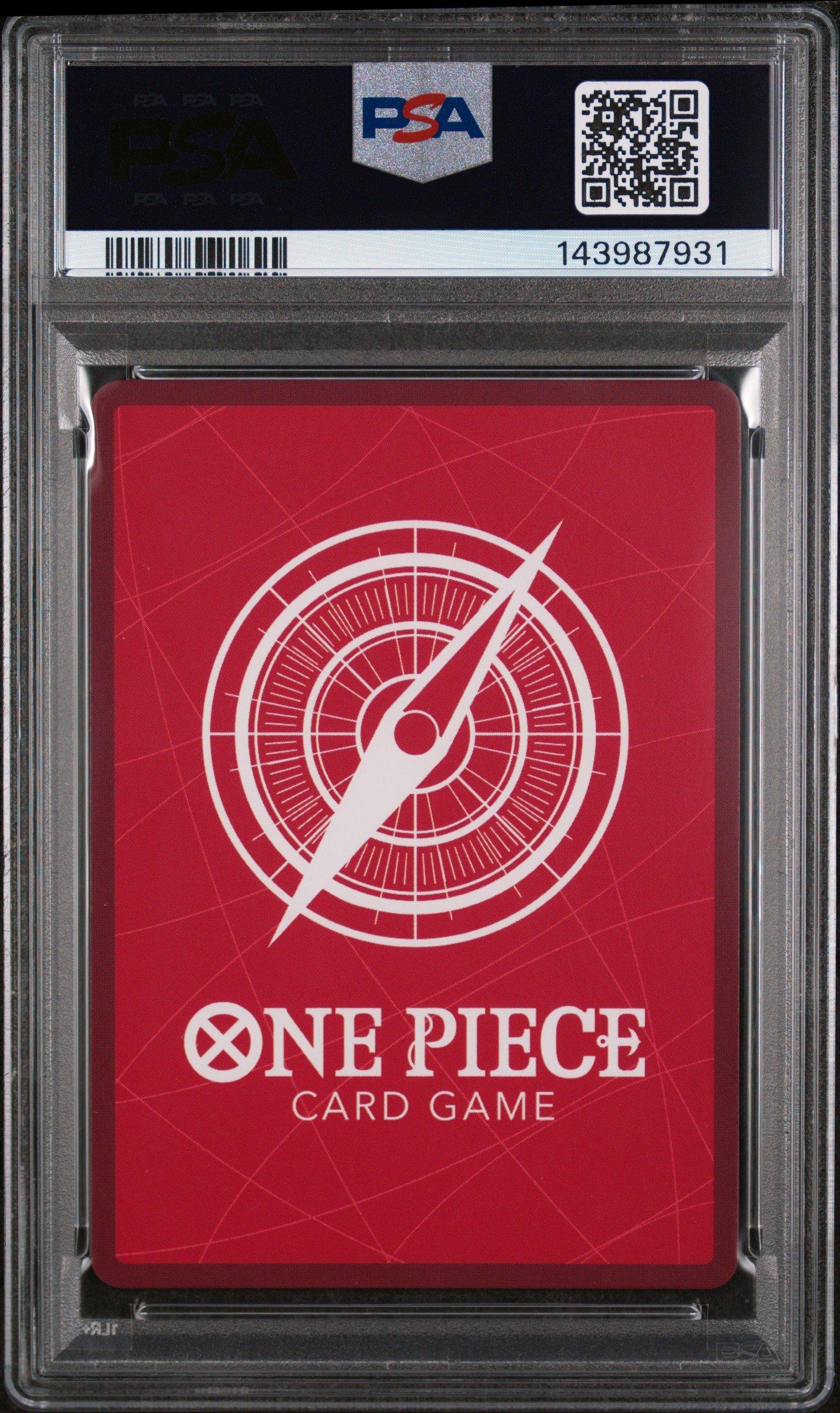 2025 One Piece Op13-carrying On His Will 003 Gol D. Roger Alternate Art PSA 10