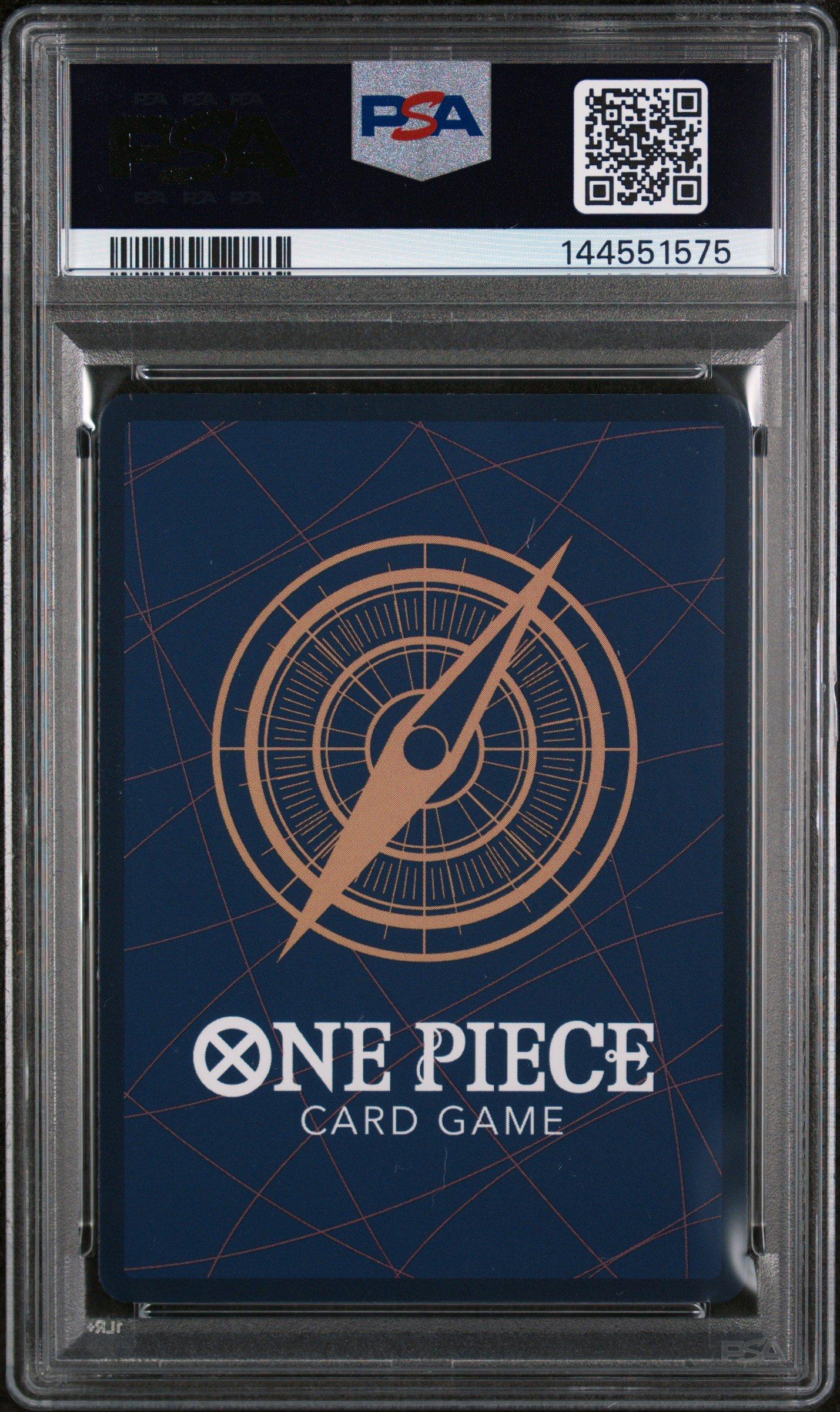 2025 One Piece Op13-carrying On His Will 114 S-snake Alternate Art PSA 10