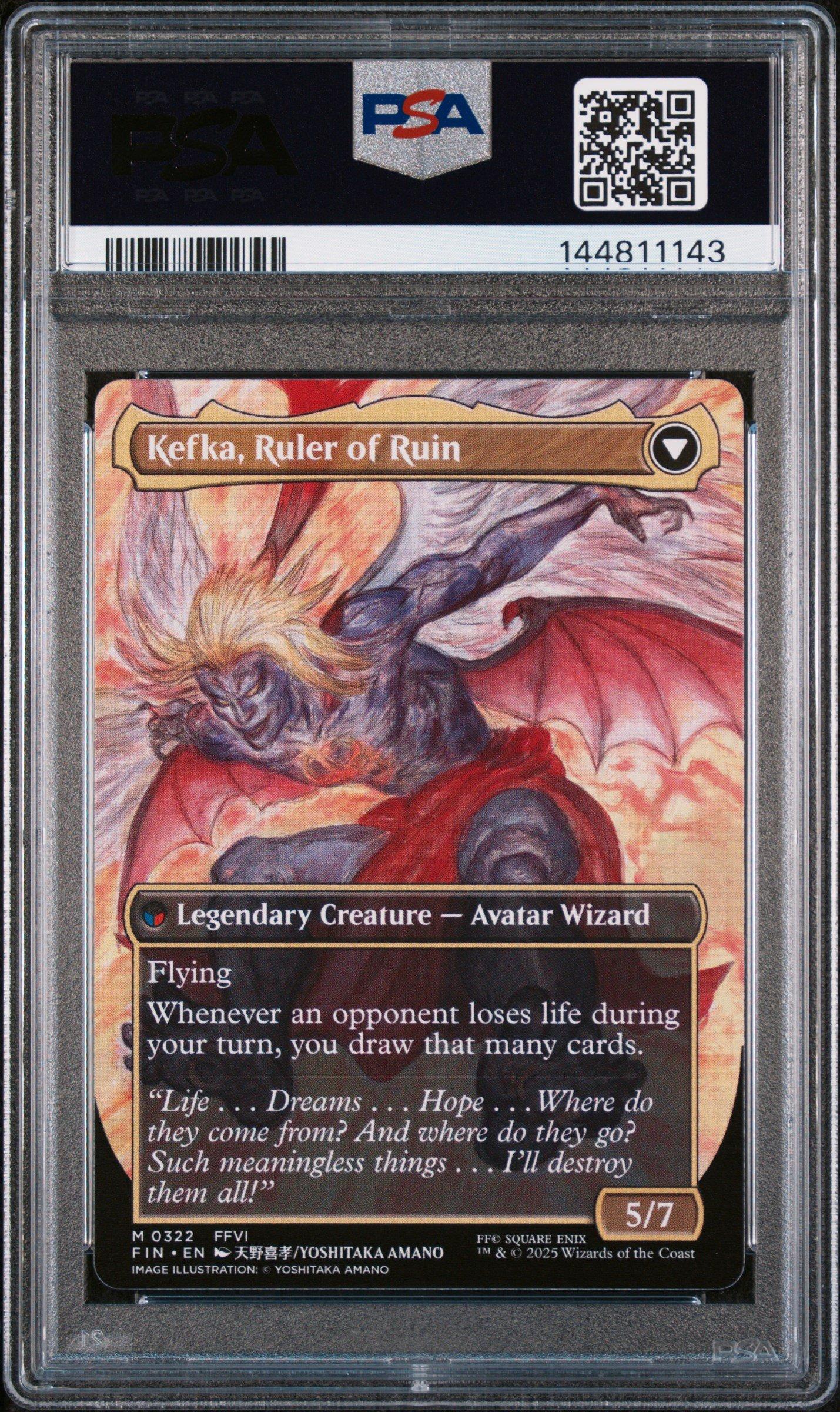 2025 Magic The Gathering Final Fantasy 0322 Kefka, Court Mage