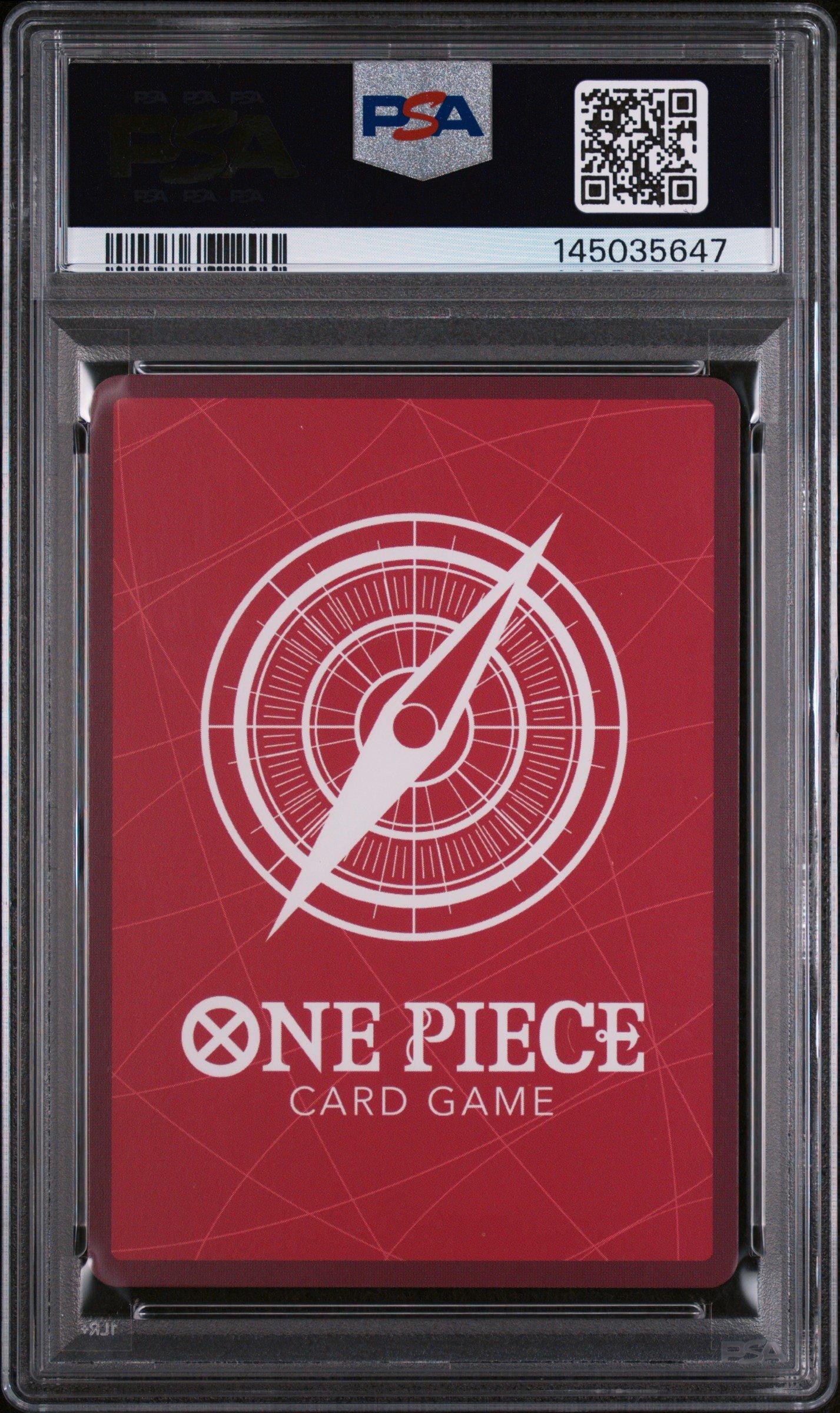 PSA10 シャンクス English 2nd Anniversary 001 2025 One Piece English Version 2nd Anniversary Set 001 Shanks PSA