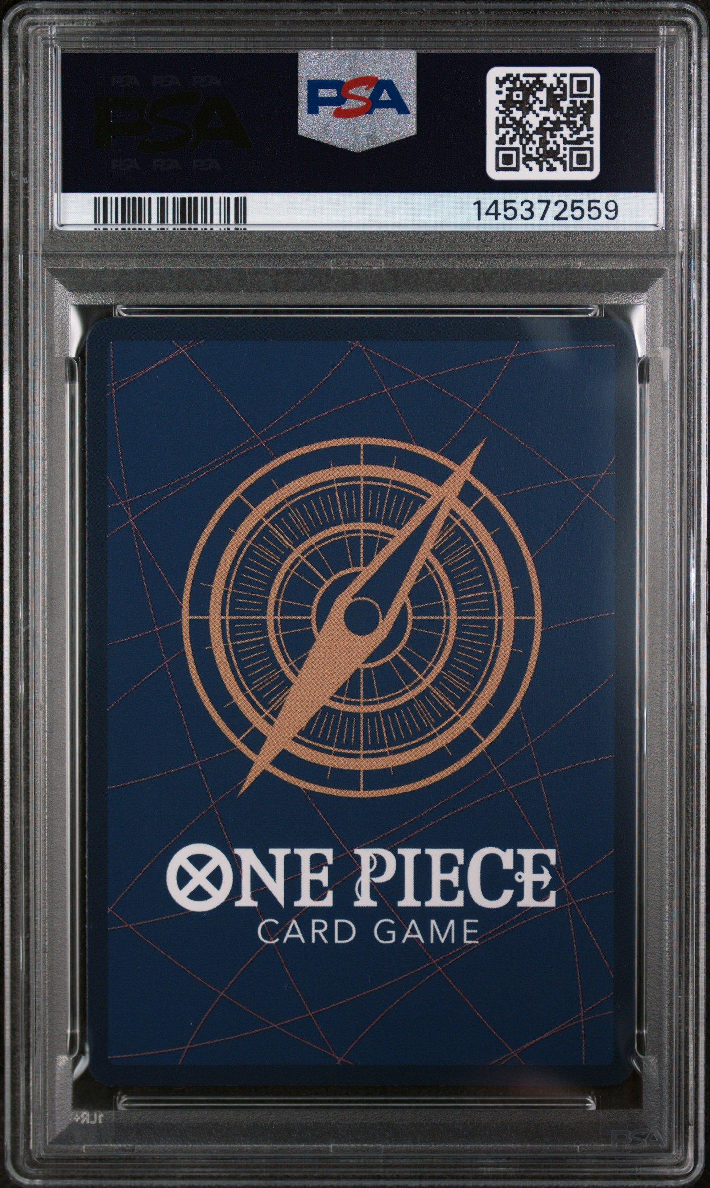 2025 One Piece Op13-carrying On His Will 120 Sabo Wanted Alternate Art PSA 10