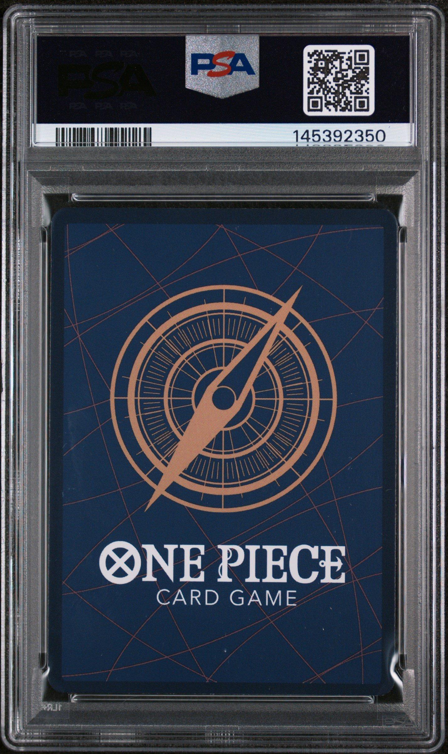 2025 One Piece Op13-carrying On His Will 118 Gol D. Roger Wanted Alternate Art PSA 10